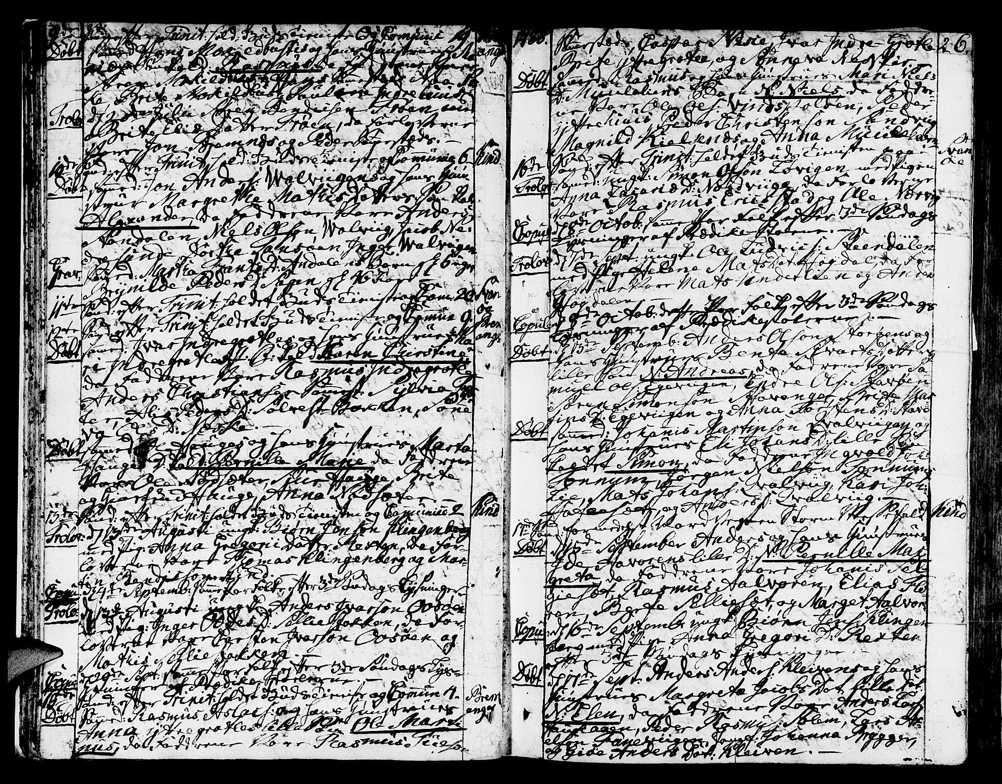 Kinn sokneprestembete, AV/SAB-A-80801/H/Haa/Haaa/L0003: Parish register (official) no. A 3, 1785-1821, p. 26