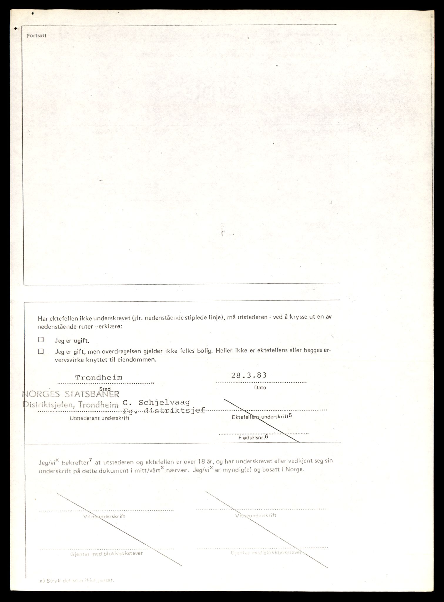 Norges statsbaner (NSB) - Trondheim distrikt, SAT/A-6436/0002/Dd/L0819: --, 1936-1990, p. 1248