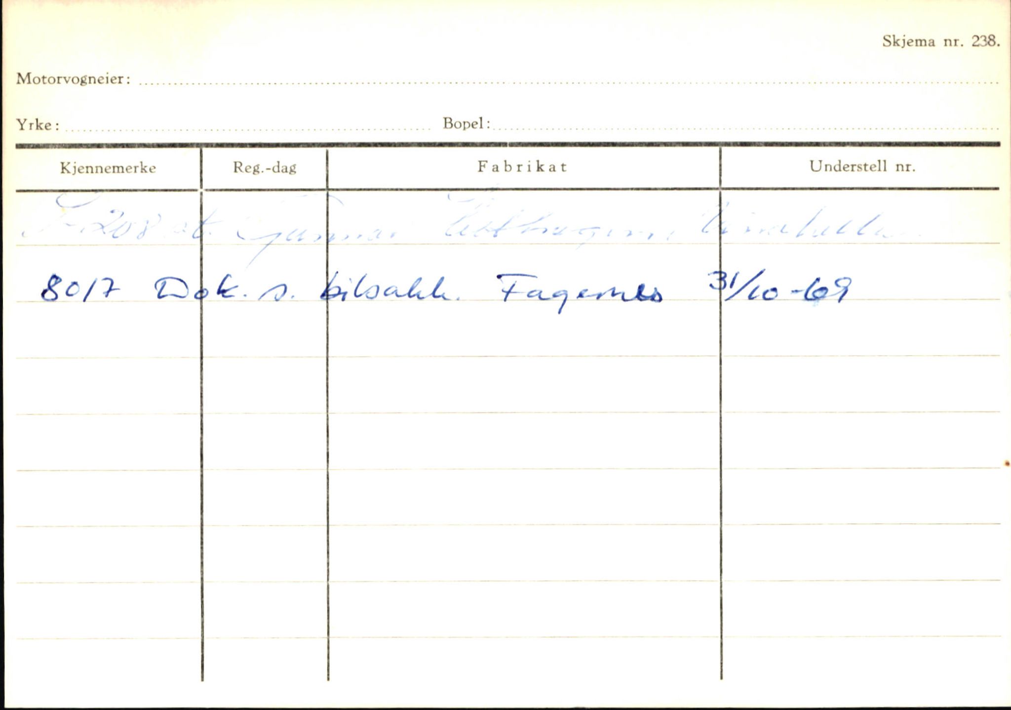 Statens vegvesen, Sogn og Fjordane vegkontor, SAB/A-5301/4/F/L0145: Registerkort Vågsøy S-Å. Årdal I-P, 1945-1975, p. 2323