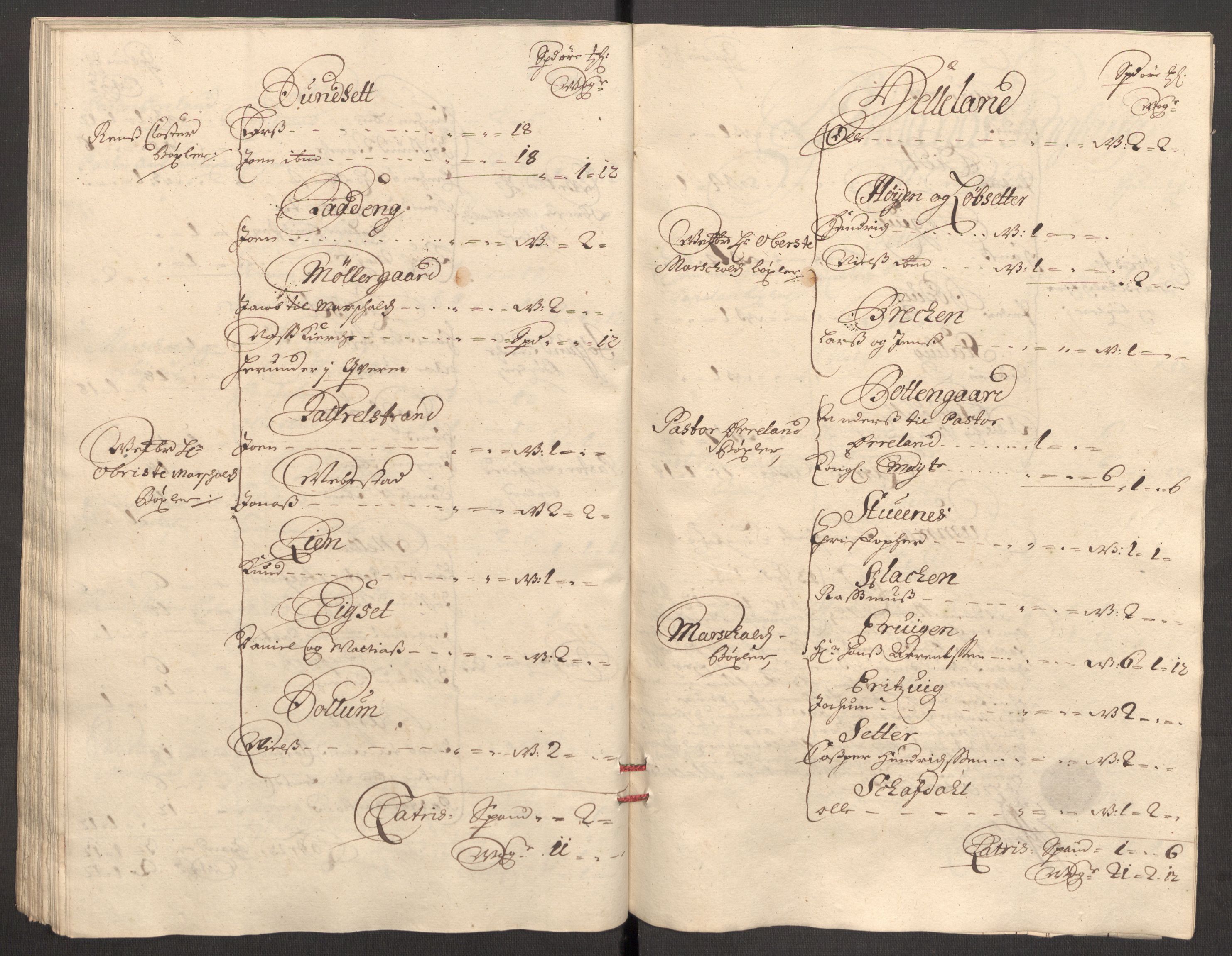 Rentekammeret inntil 1814, Reviderte regnskaper, Fogderegnskap, AV/RA-EA-4092/R57/L3855: Fogderegnskap Fosen, 1702-1703, p. 296