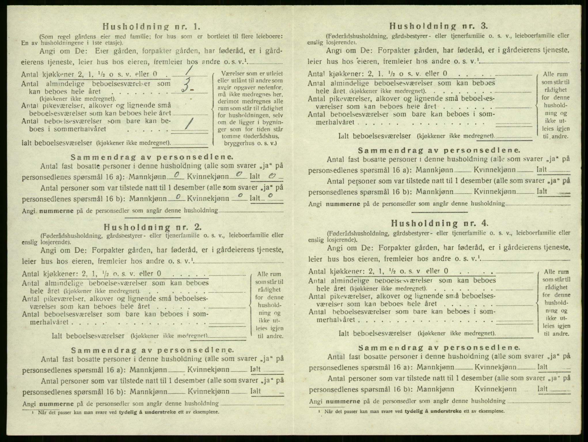 SAKO, 1920 census for Sandeherred, 1920, p. 363