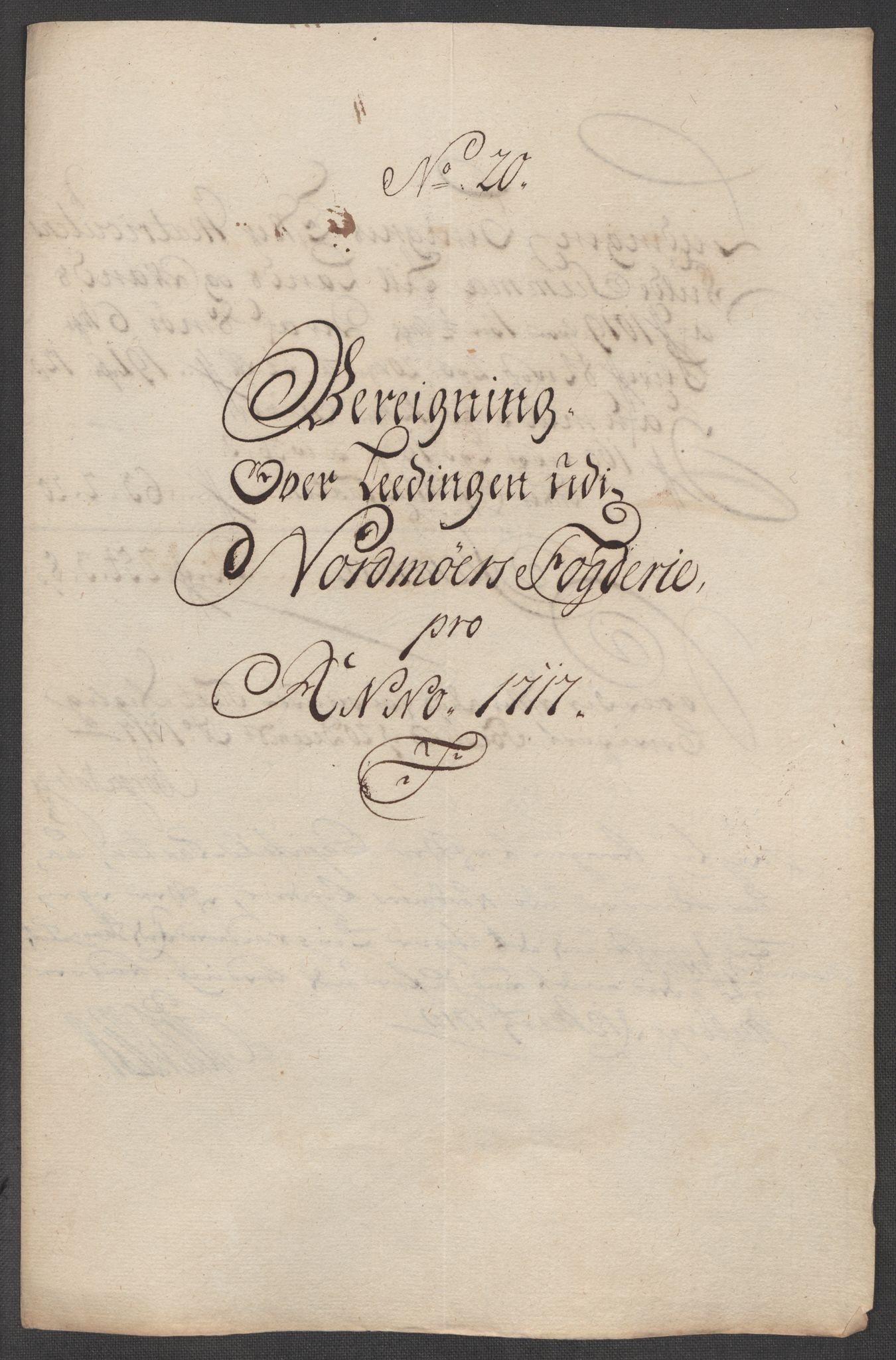 Rentekammeret inntil 1814, Reviderte regnskaper, Fogderegnskap, RA/EA-4092/R56/L3750: Fogderegnskap Nordmøre, 1717, p. 179