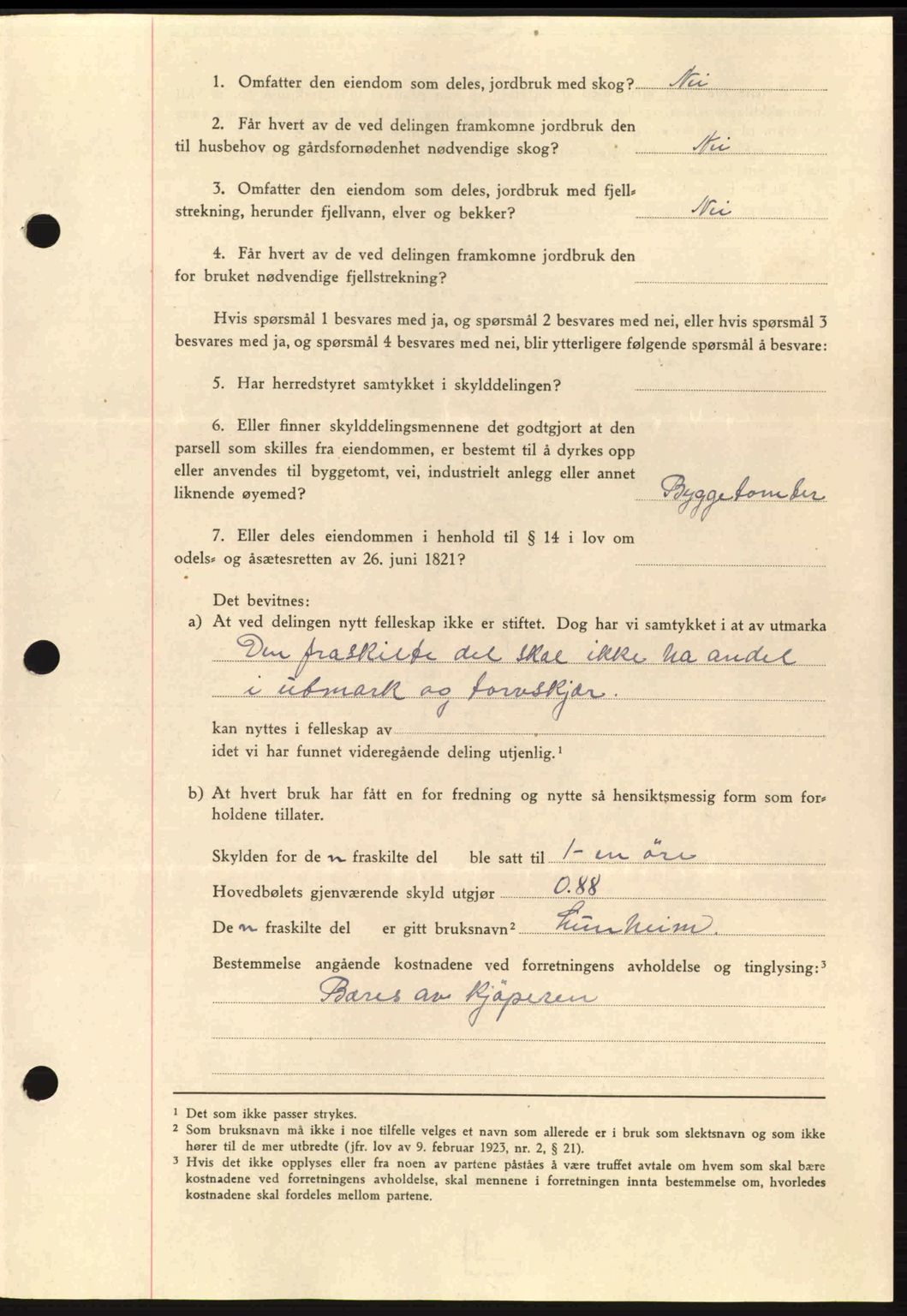 Nordmøre sorenskriveri, AV/SAT-A-4132/1/2/2Ca: Mortgage book no. A98, 1944-1944, Diary no: : 1774/1944