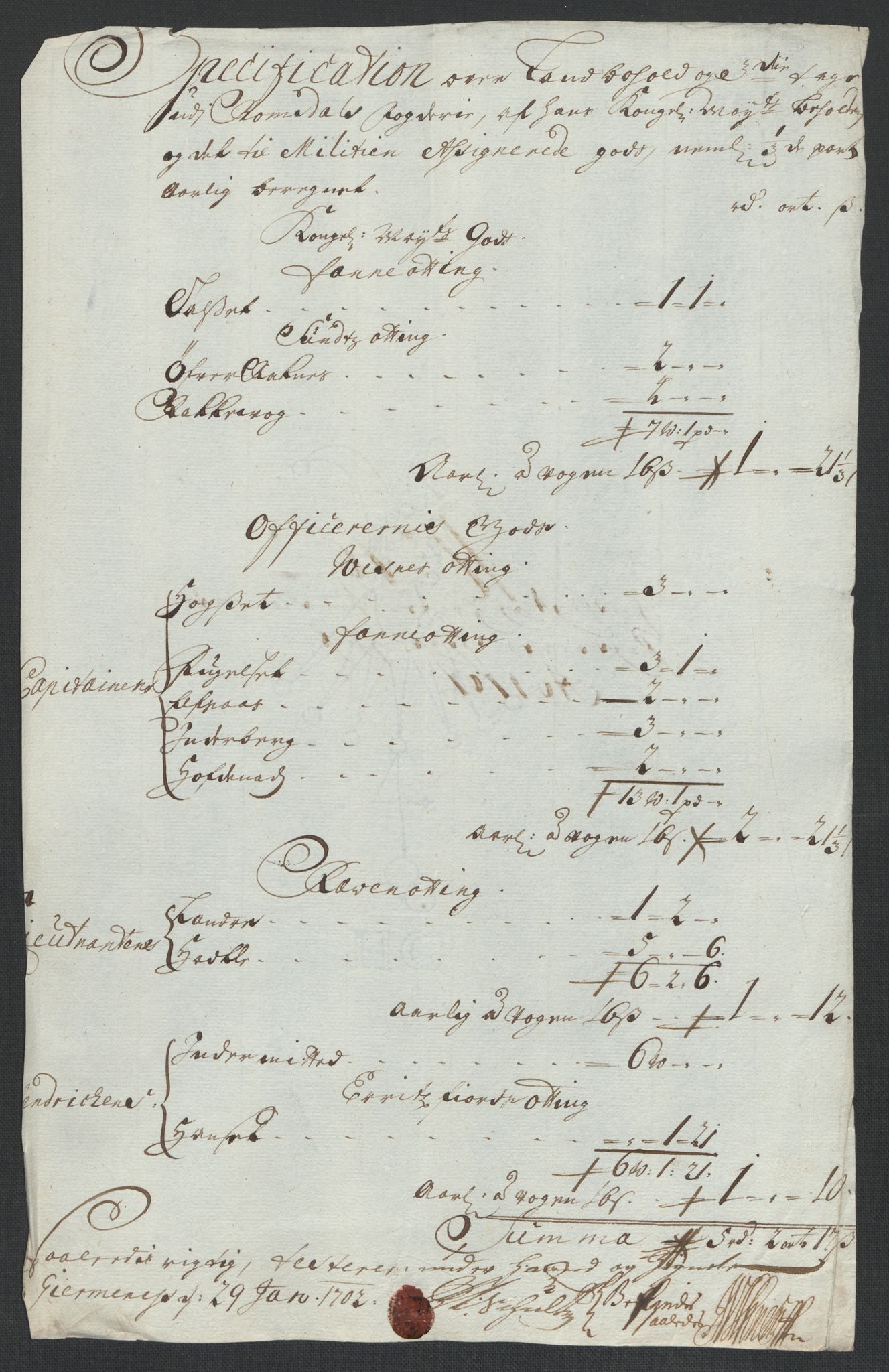 Rentekammeret inntil 1814, Reviderte regnskaper, Fogderegnskap, RA/EA-4092/R55/L3655: Fogderegnskap Romsdal, 1701-1702, p. 89