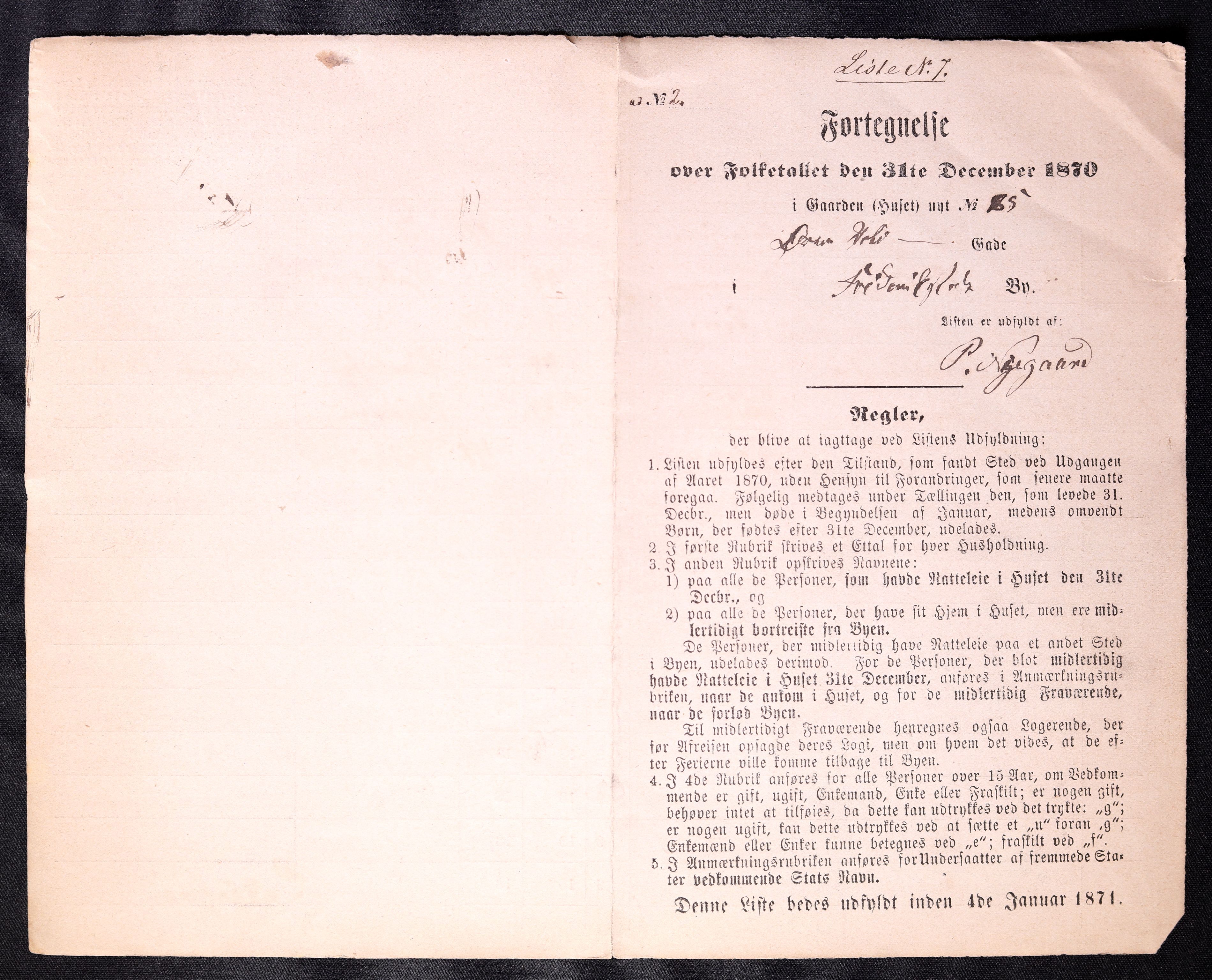 RA, 1870 census for 0103 Fredrikstad, 1870, p. 15