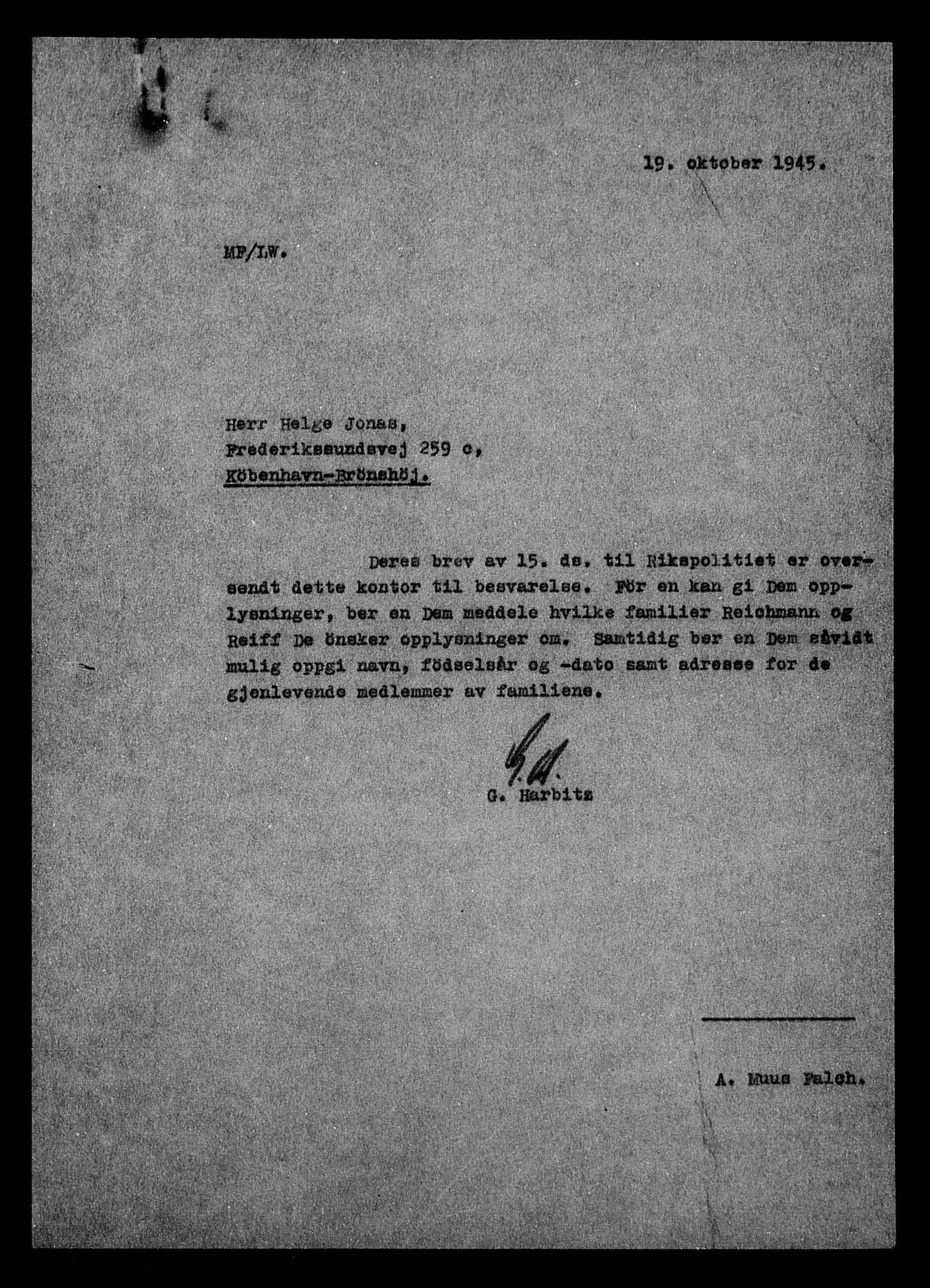 Justisdepartementet, Tilbakeføringskontoret for inndratte formuer, AV/RA-S-1564/H/Hc/Hcc/L0978: --, 1945-1947, p. 10