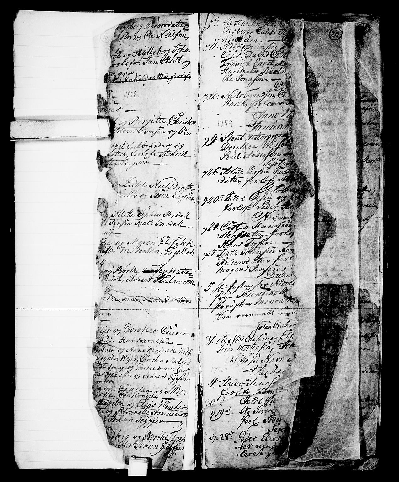 Skien kirkebøker, AV/SAKO-A-302/G/Ga/L0001: Parish register (copy) no. 1, 1756-1791, p. 18
