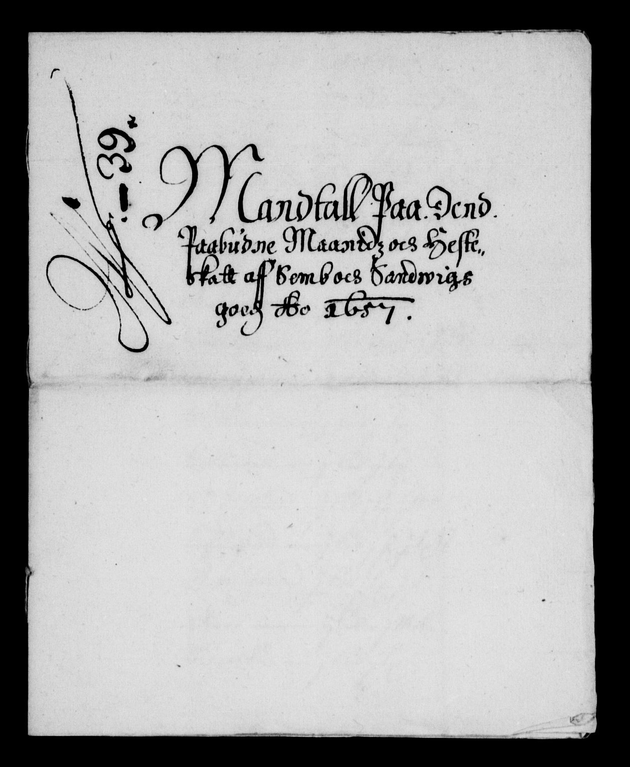 Rentekammeret inntil 1814, Reviderte regnskaper, Lensregnskaper, AV/RA-EA-5023/R/Rb/Rbt/L0139: Bergenhus len, 1657-1658