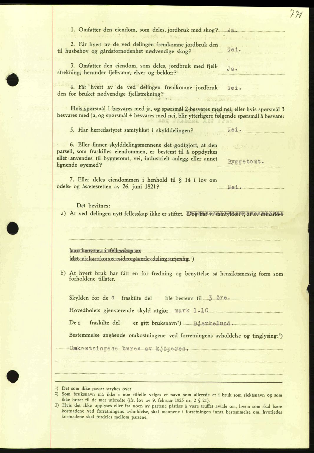 Nordmøre sorenskriveri, AV/SAT-A-4132/1/2/2Ca: Mortgage book no. A92, 1942-1942, Diary no: : 1381/1942