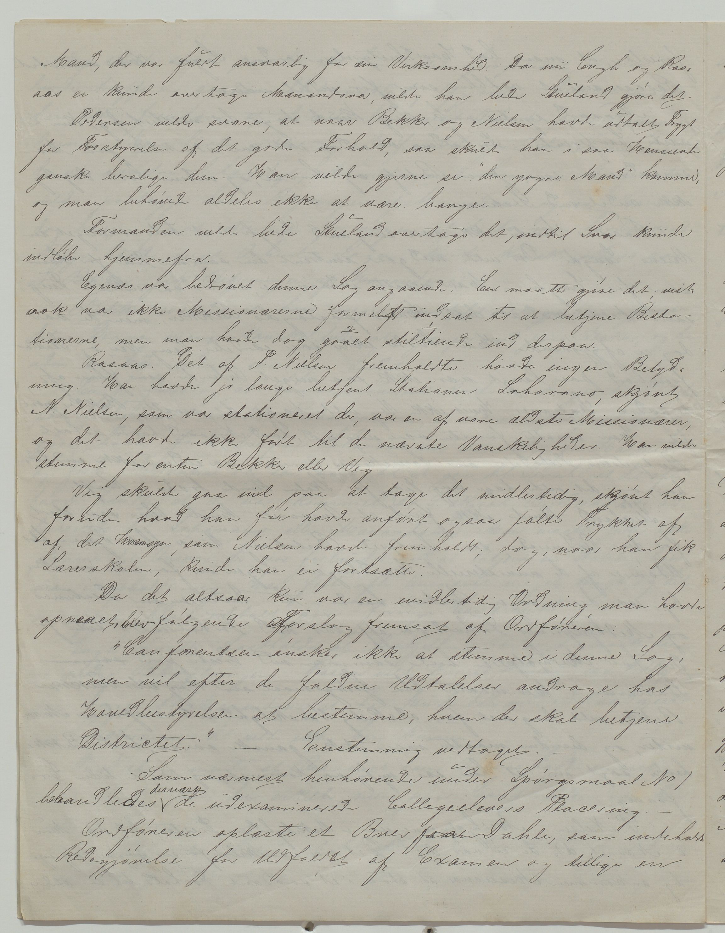 Det Norske Misjonsselskap - hovedadministrasjonen, VID/MA-A-1045/D/Da/Daa/L0035/0001: Konferansereferat og årsberetninger / Konferansereferat fra Madagaskar Innland., 1876