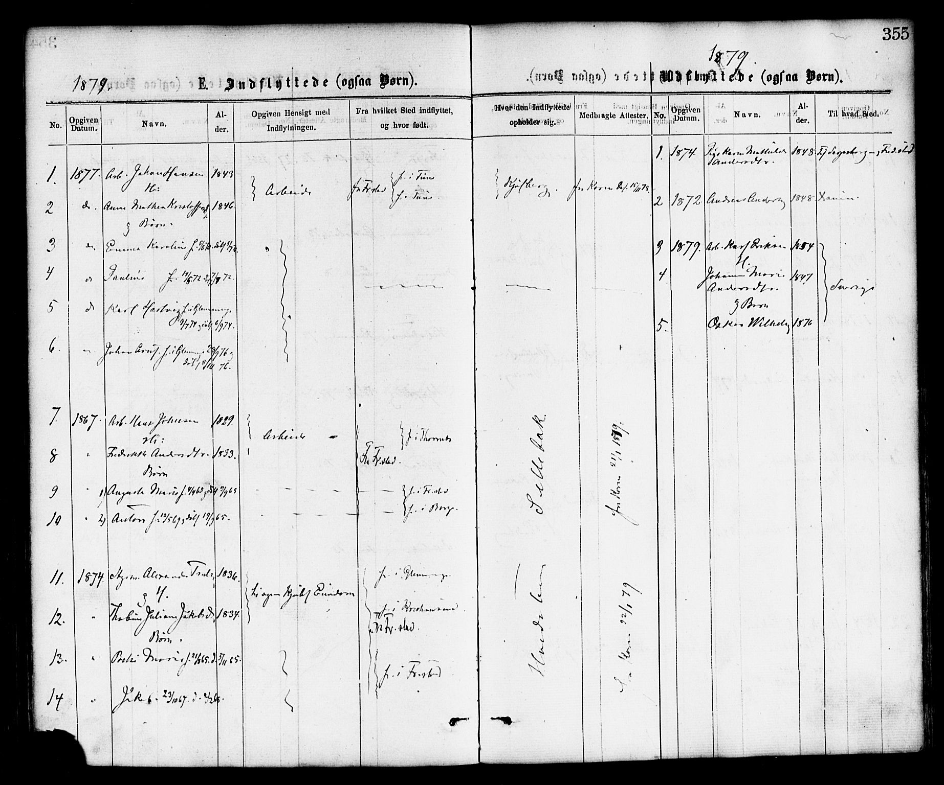 Borge prestekontor Kirkebøker, SAO/A-10903/F/Fa/L0007: Parish register (official) no. I 7, 1875-1886, p. 355