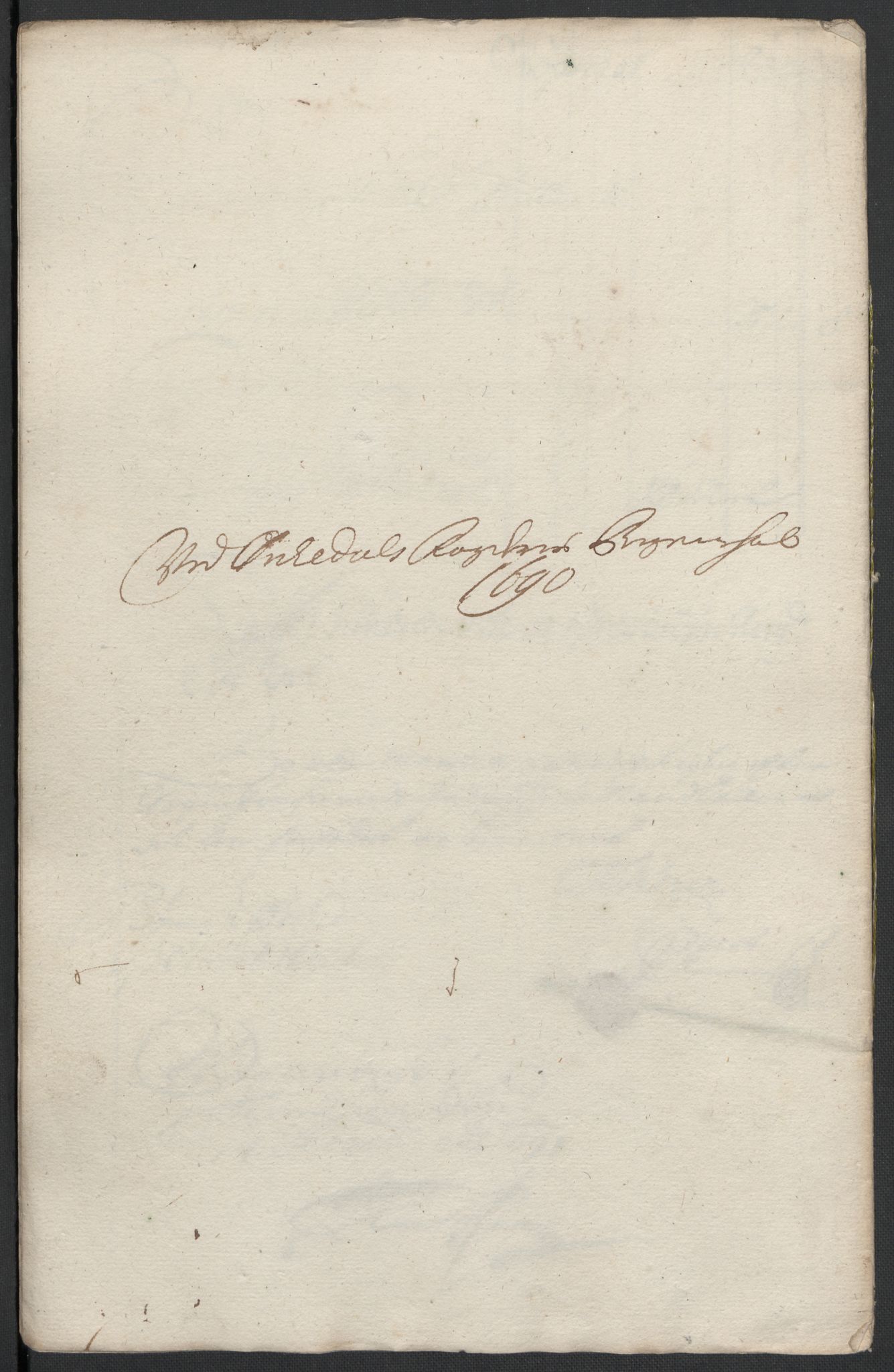 Rentekammeret inntil 1814, Reviderte regnskaper, Fogderegnskap, RA/EA-4092/R58/L3936: Fogderegnskap Orkdal, 1689-1690, p. 370
