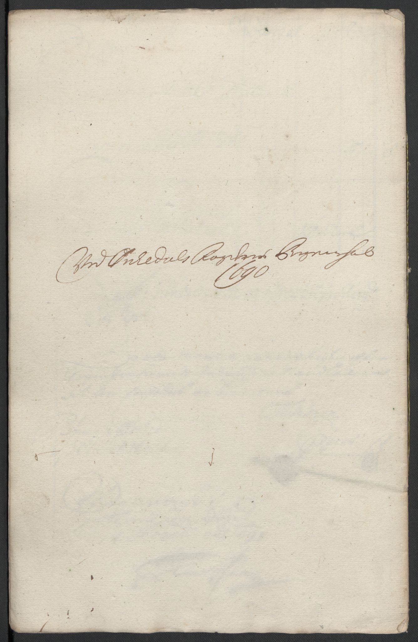 Rentekammeret inntil 1814, Reviderte regnskaper, Fogderegnskap, AV/RA-EA-4092/R58/L3936: Fogderegnskap Orkdal, 1689-1690, p. 370