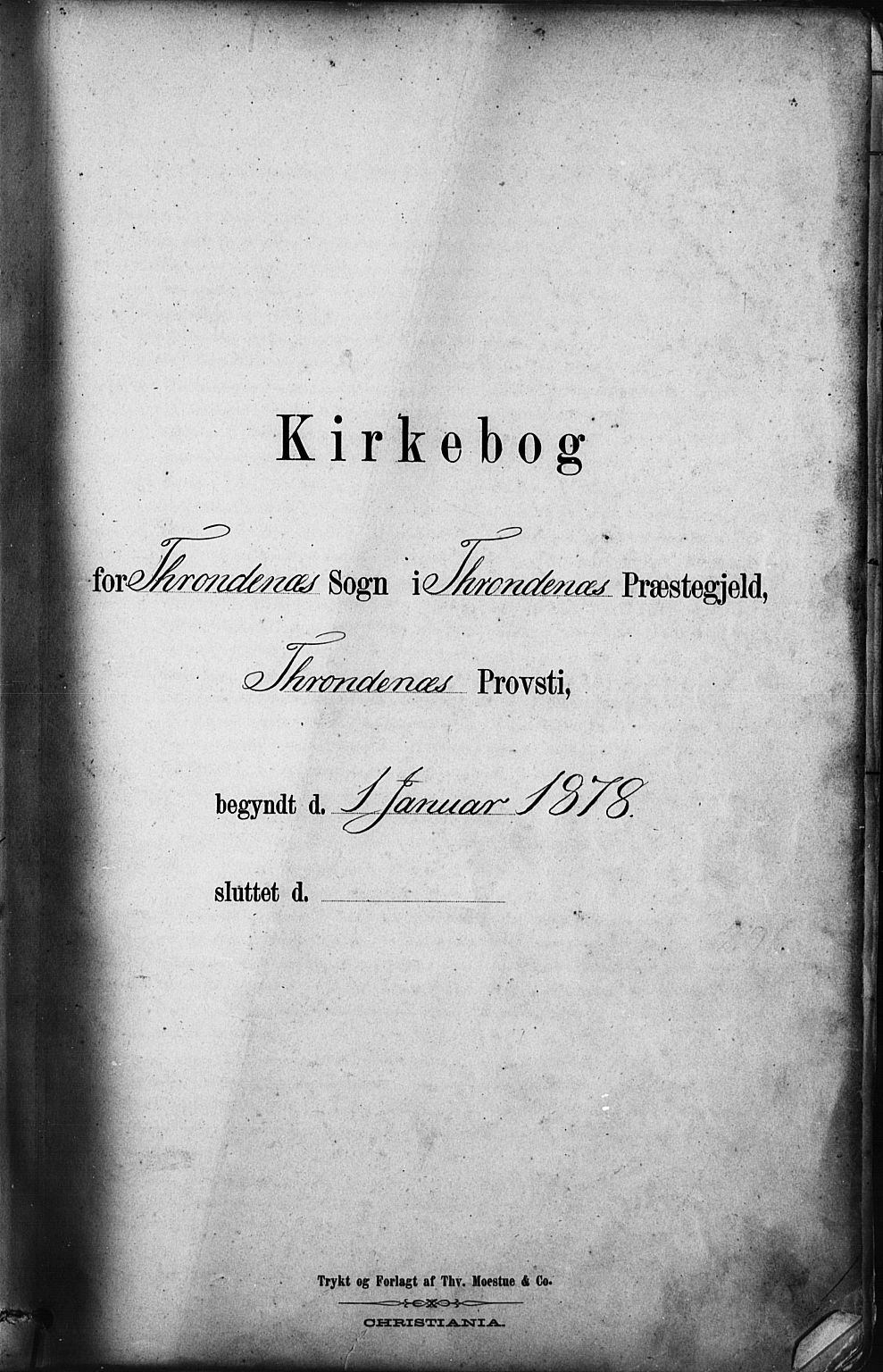 Trondenes sokneprestkontor, SATØ/S-1319/H/Ha/L0014kirke: Parish register (official) no. 14, 1878-1889