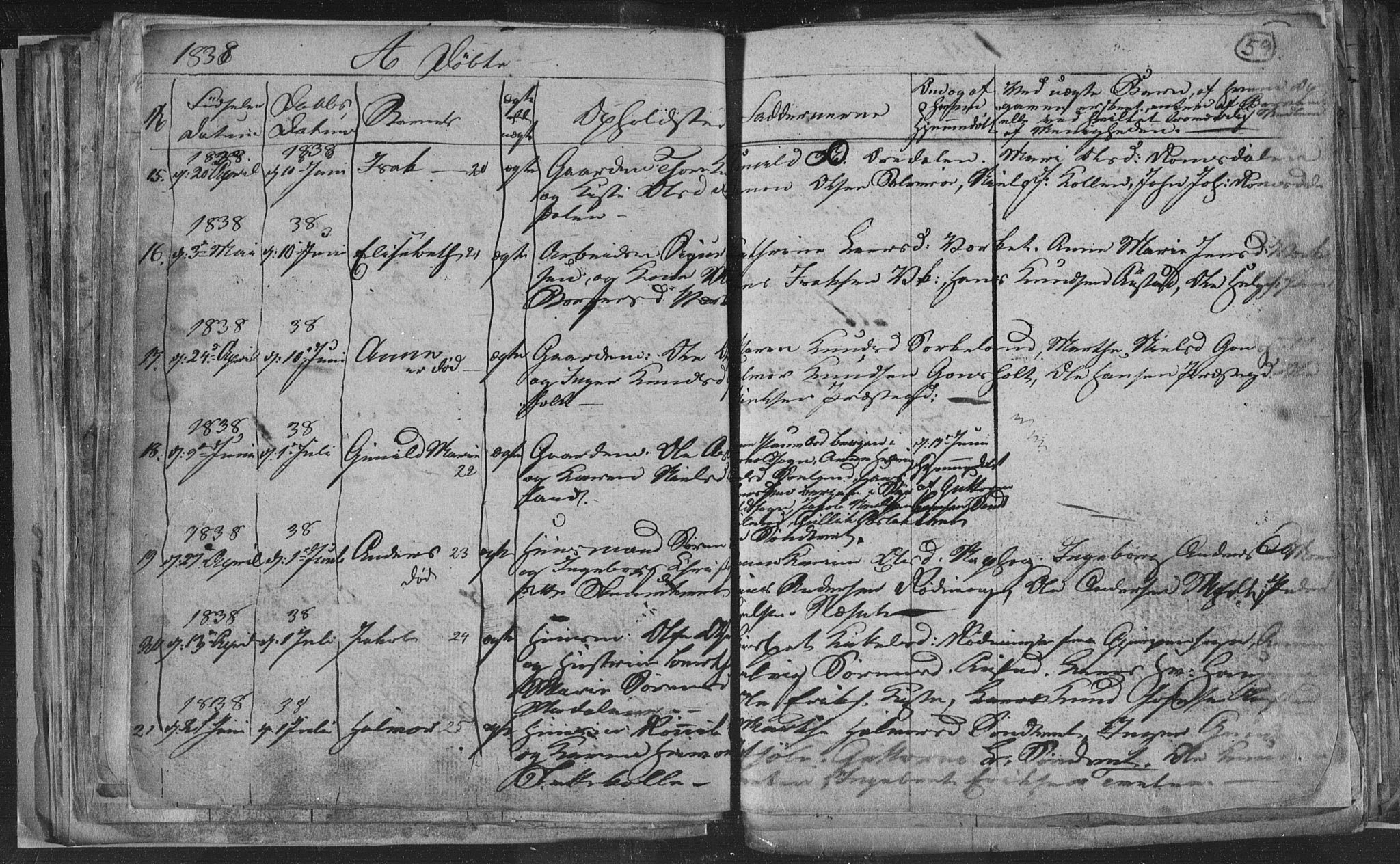 Siljan kirkebøker, AV/SAKO-A-300/G/Ga/L0001: Parish register (copy) no. 1, 1827-1847, p. 59