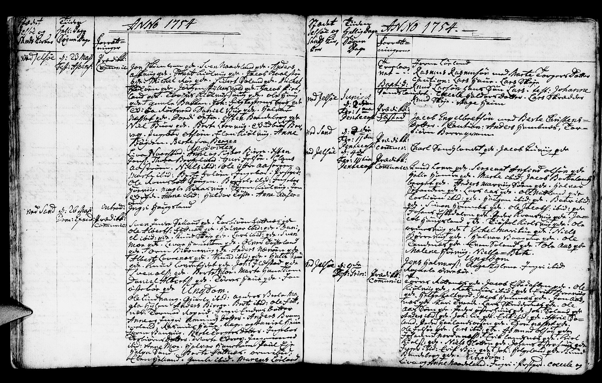 Jelsa sokneprestkontor, AV/SAST-A-101842/01/IV: Parish register (official) no. A 2, 1753-1767