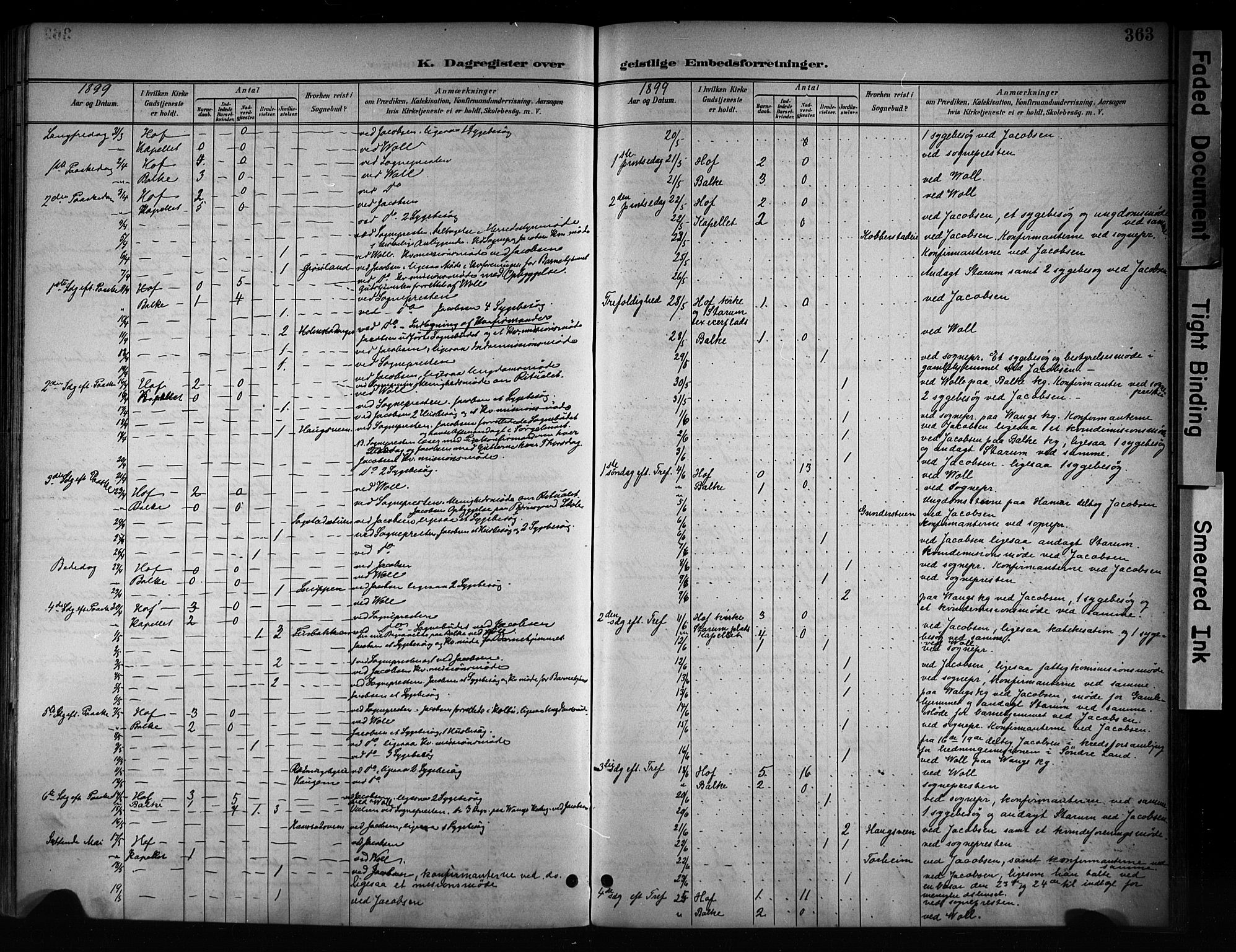 Østre Toten prestekontor, AV/SAH-PREST-104/H/Ha/Haa/L0008: Parish register (official) no. 8, 1897-1909, p. 363