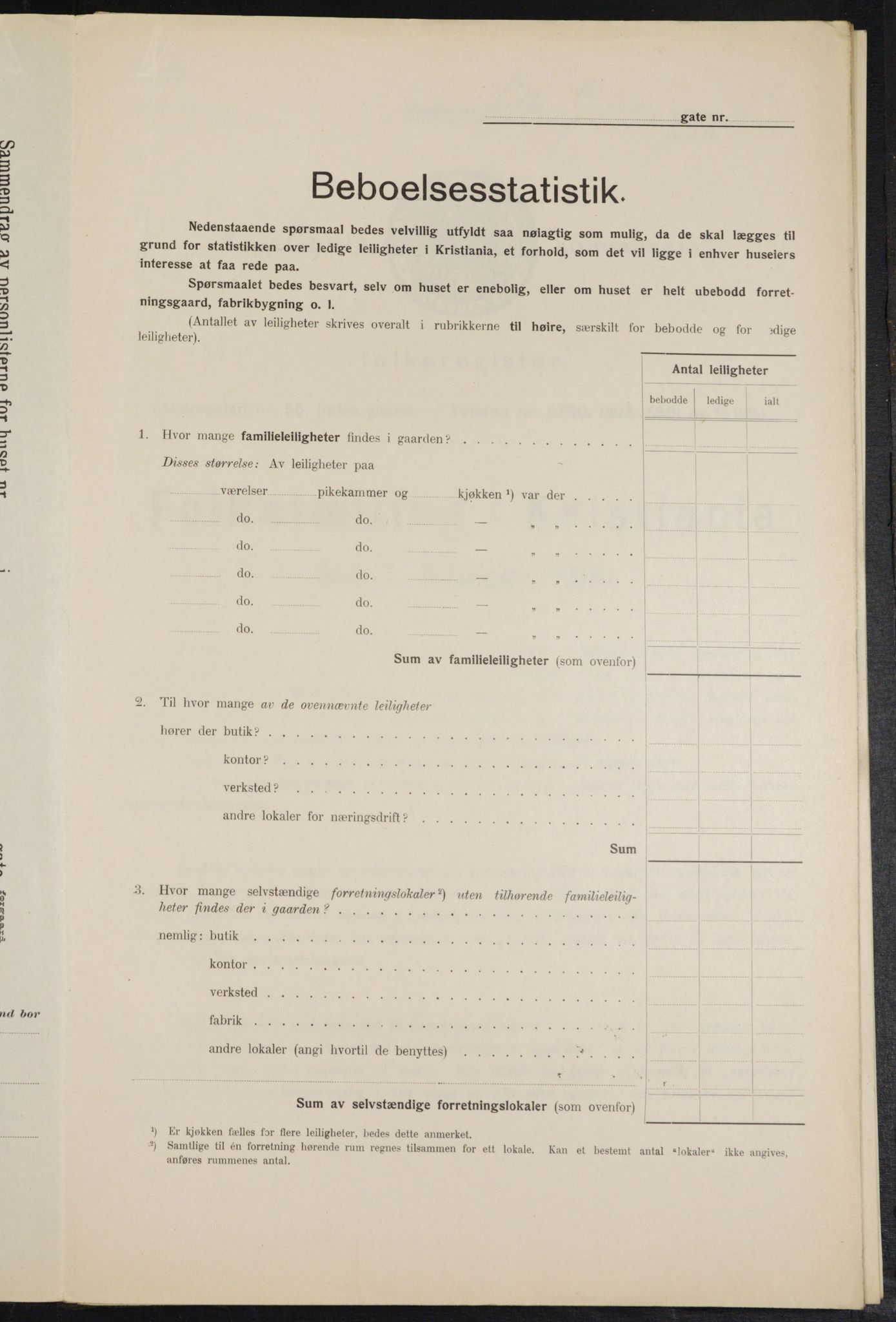 OBA, Municipal Census 1914 for Kristiania, 1914, p. 57451