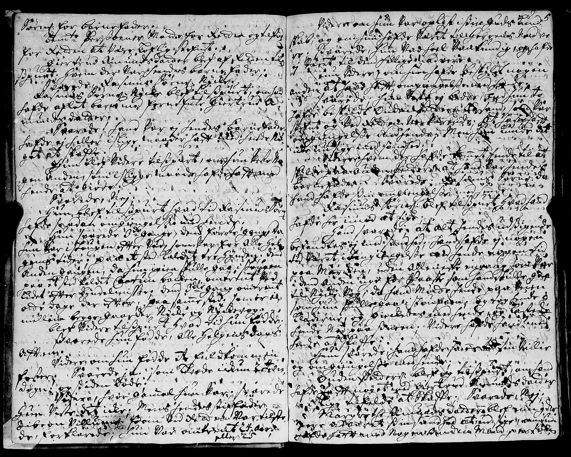 Vesterålen sorenskriveri, AV/SAT-A-4180/1/1/1A/L0003: Tingbok, 1737-1748, p. 4b-5a