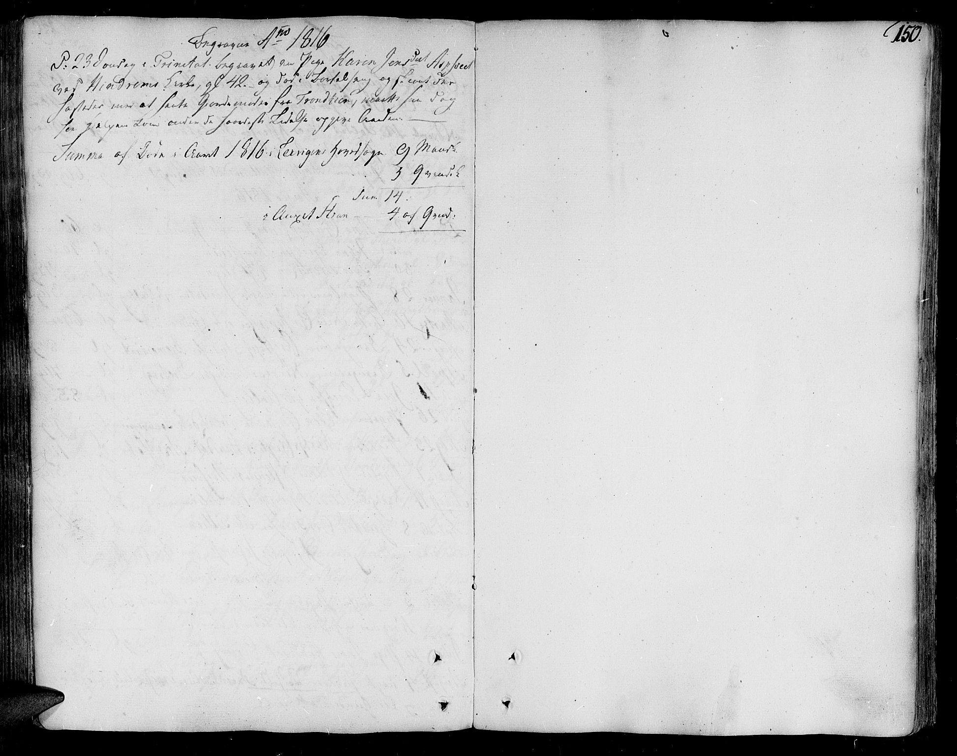 Ministerialprotokoller, klokkerbøker og fødselsregistre - Nord-Trøndelag, AV/SAT-A-1458/701/L0004: Parish register (official) no. 701A04, 1783-1816, p. 150