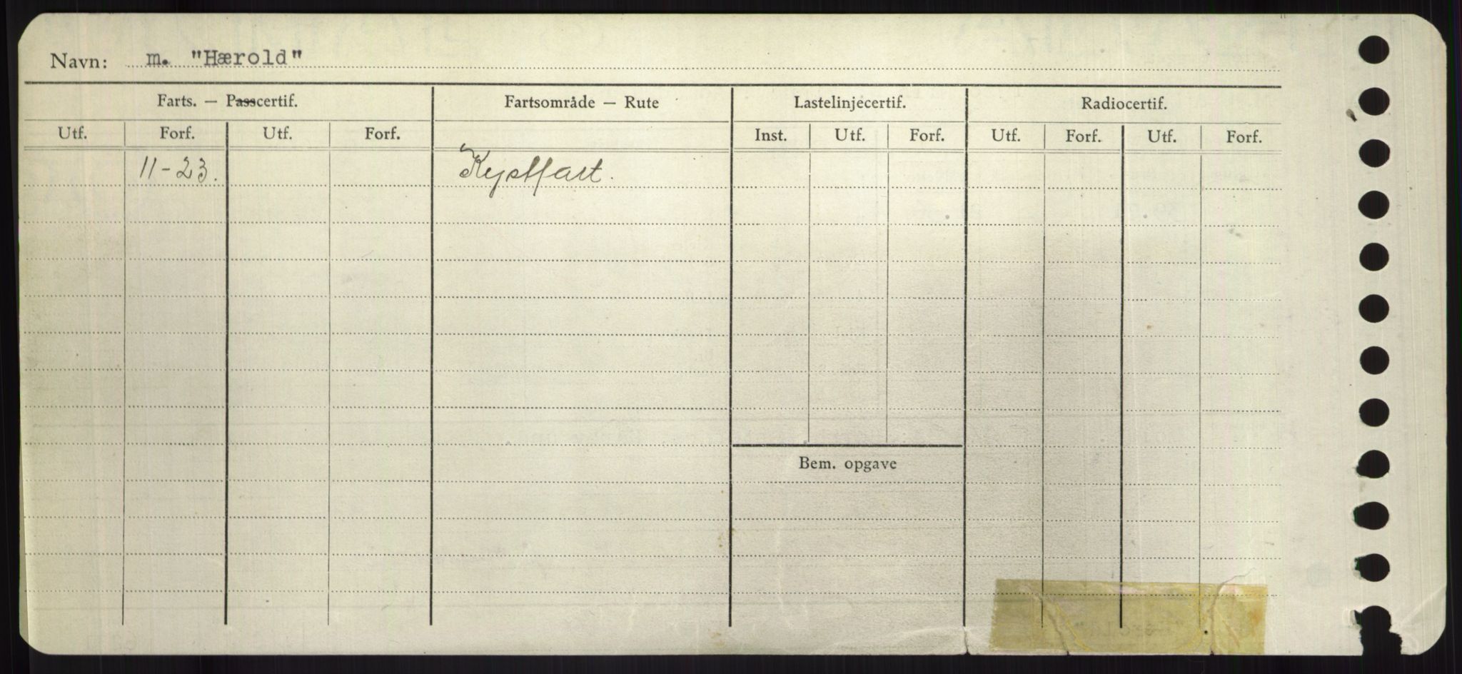 Sjøfartsdirektoratet med forløpere, Skipsmålingen, AV/RA-S-1627/H/Hd/L0017: Fartøy, Holi-Hå, p. 238