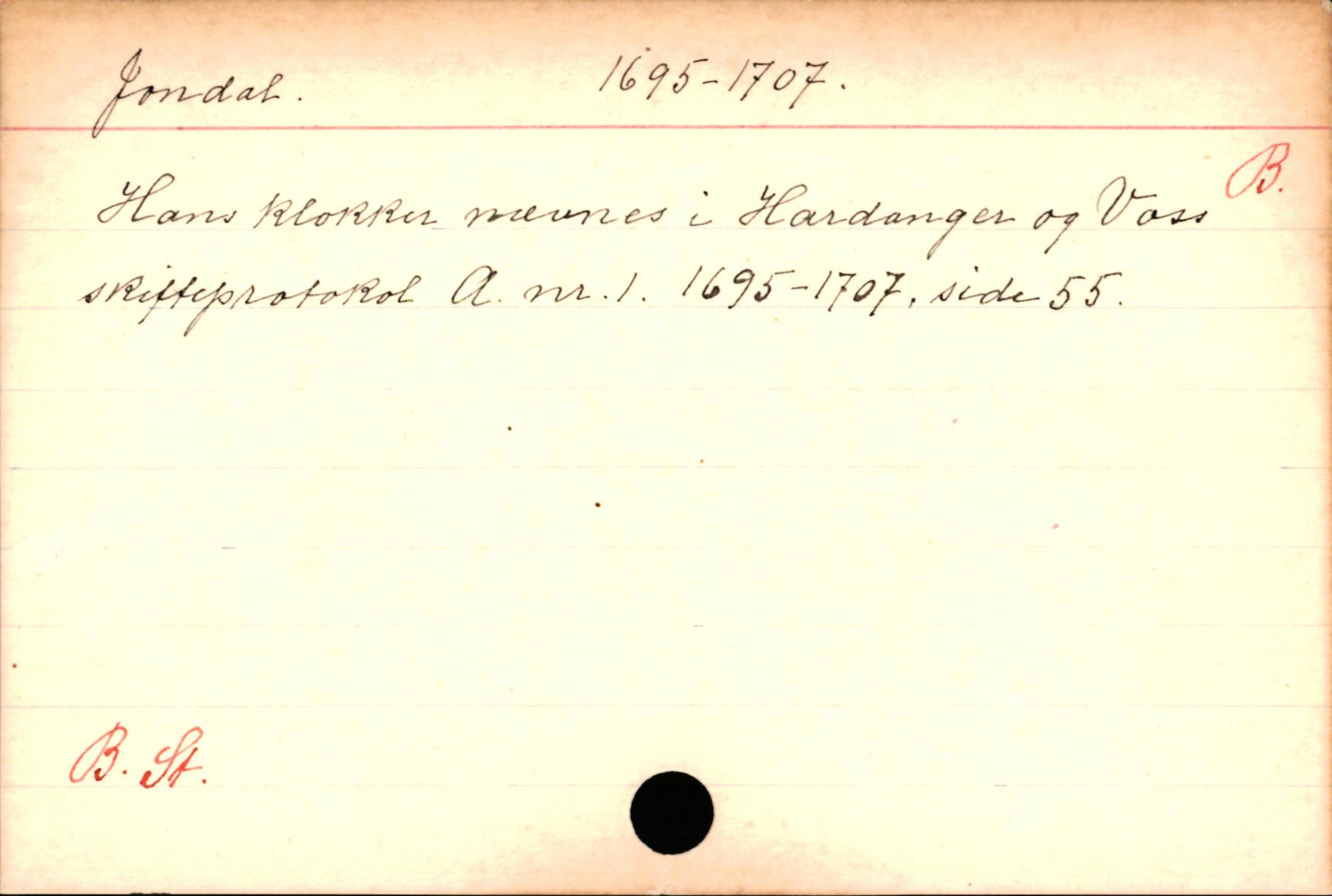 Haugen, Johannes - lærer, AV/SAB-SAB/PA-0036/01/L0001: Om klokkere og lærere, 1521-1904, p. 3429