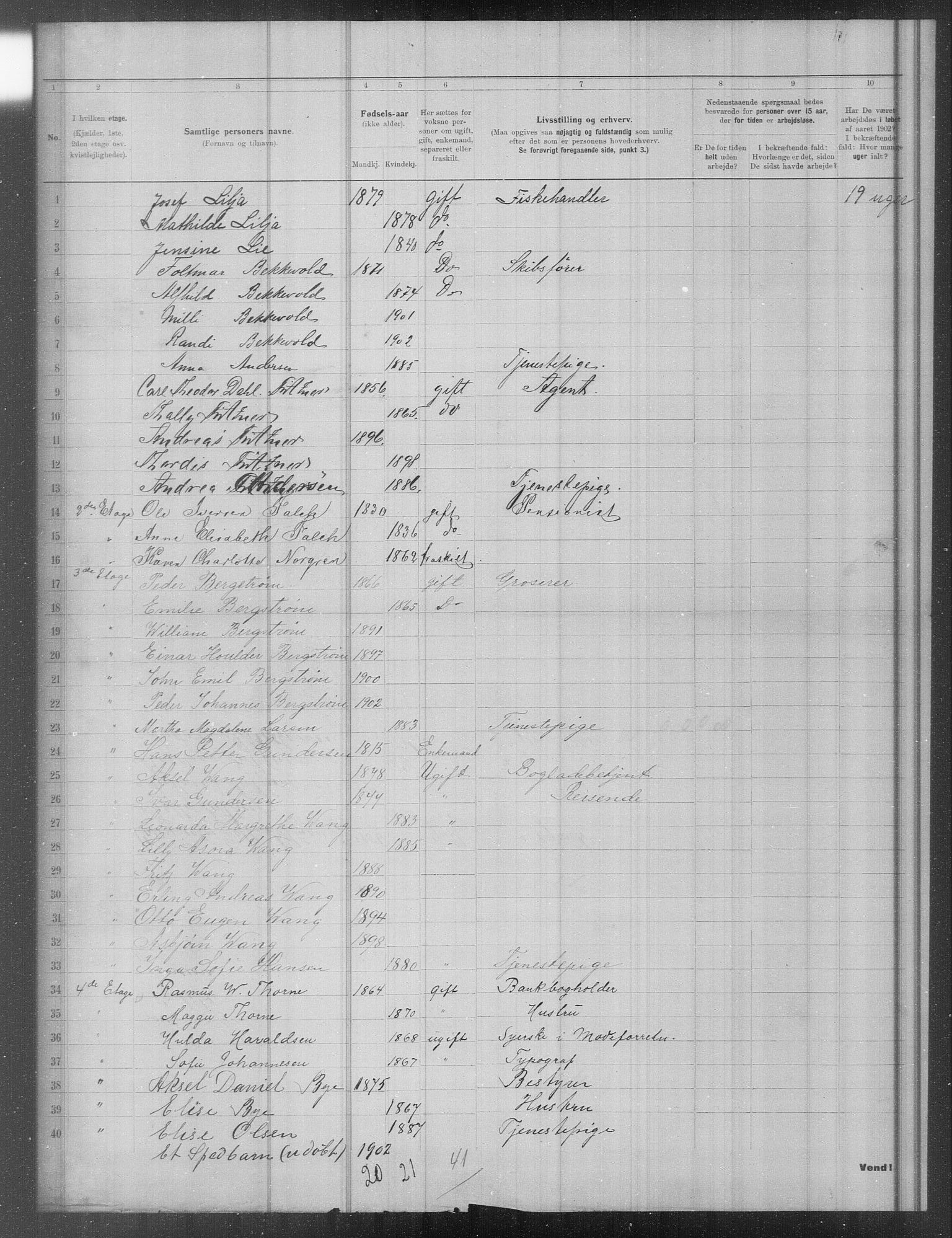 OBA, Municipal Census 1902 for Kristiania, 1902, p. 17682