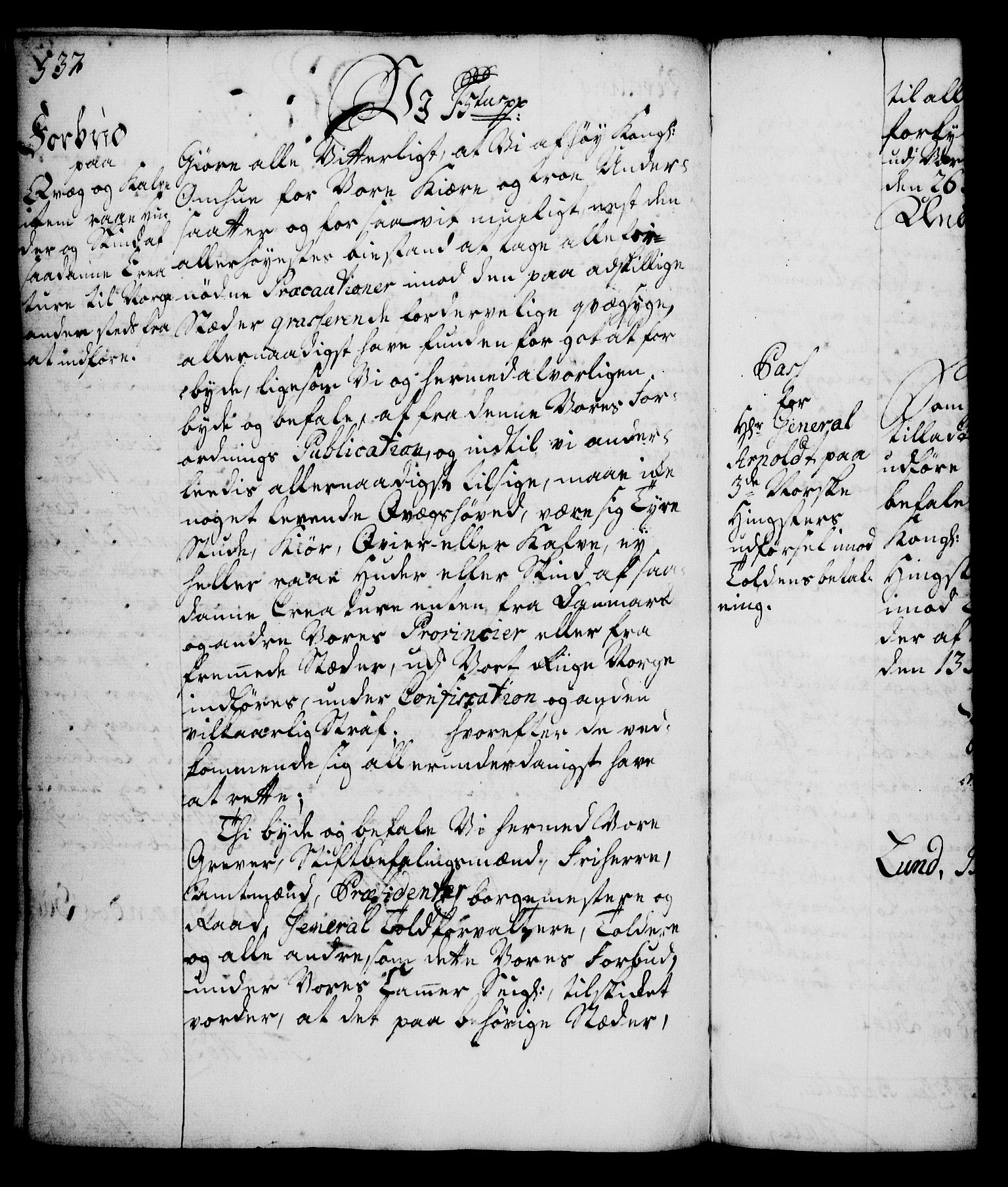 Rentekammeret, Kammerkanselliet, AV/RA-EA-3111/G/Gg/Gga/L0005: Norsk ekspedisjonsprotokoll med register (merket RK 53.5), 1741-1749, p. 537