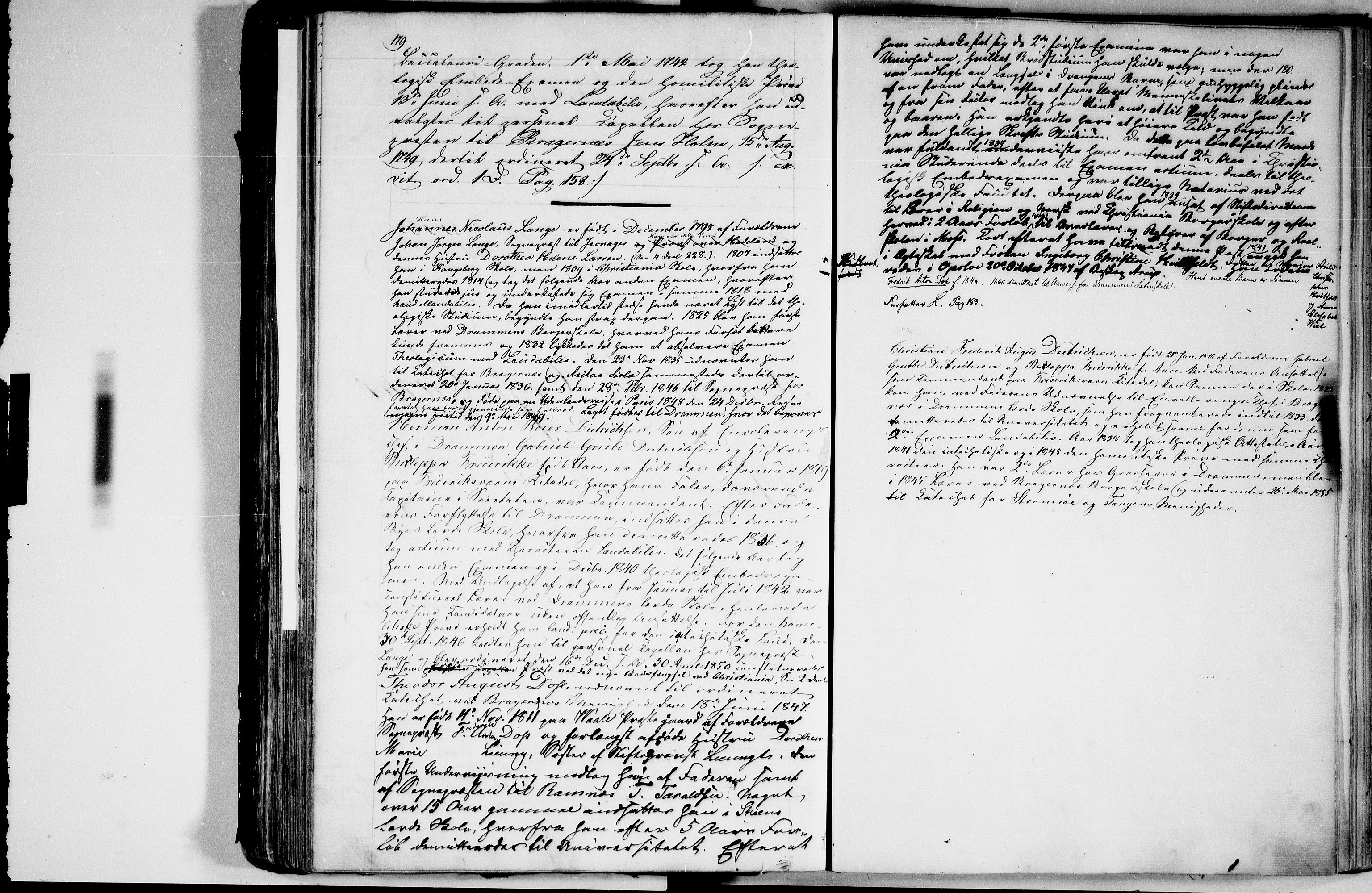 Svendsen, Bastian - etterretninger om geistligheten i Akershus stift, AV/SAO-PAO-0181/D/L0003: Etterretninger del 3