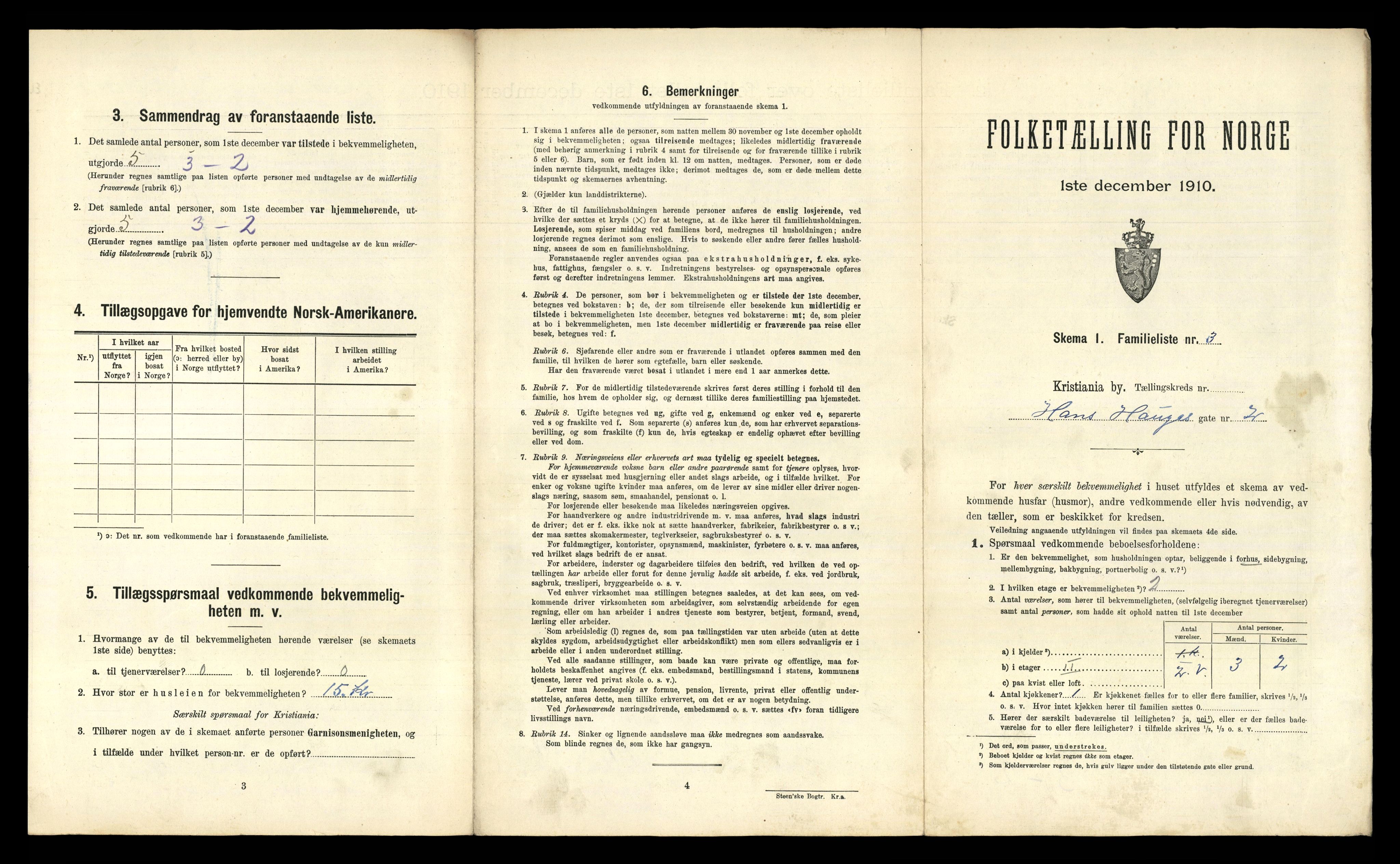 RA, 1910 census for Kristiania, 1910, p. 33621