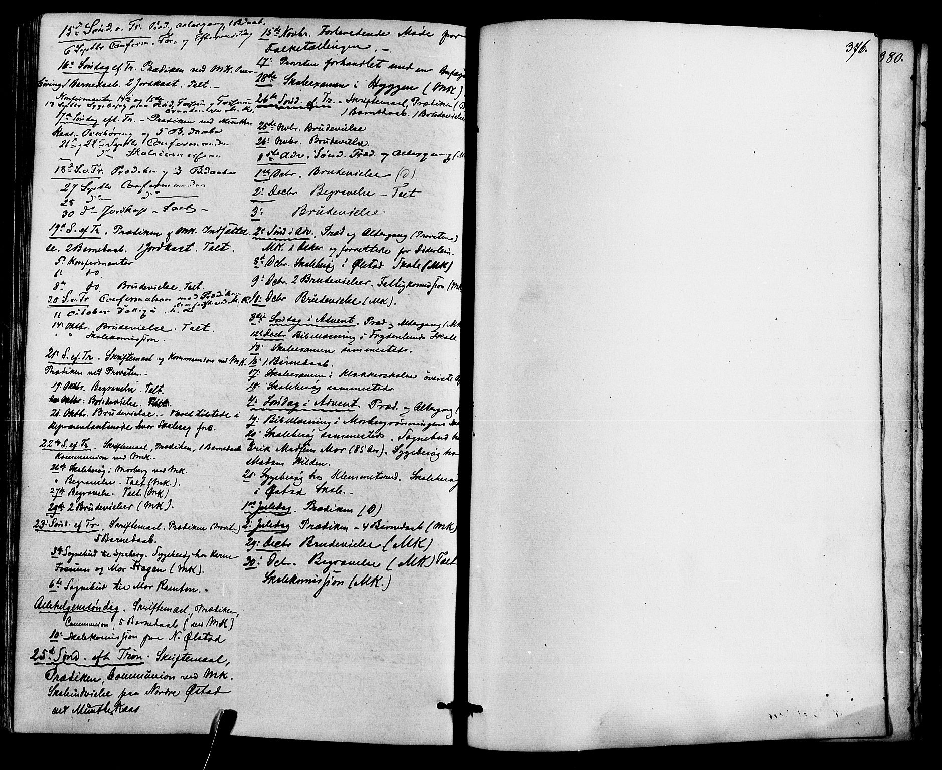 Røyken kirkebøker, AV/SAKO-A-241/F/Fa/L0006: Parish register (official) no. 6, 1857-1875, p. 376