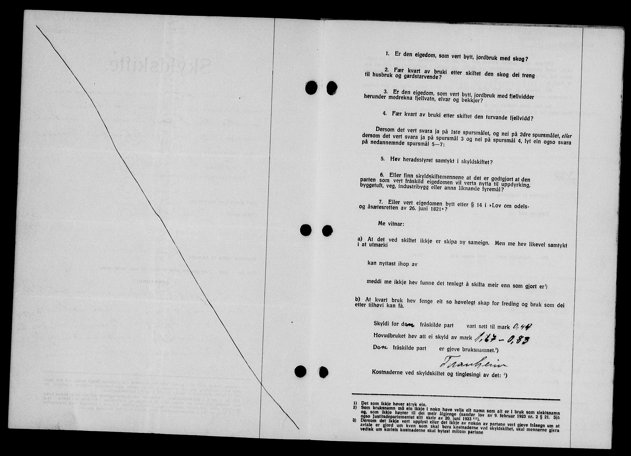 Karmsund sorenskriveri, SAST/A-100311/01/II/IIB/L0066: Mortgage book no. 47A, 1936-1936, Diary no: : 821/1936