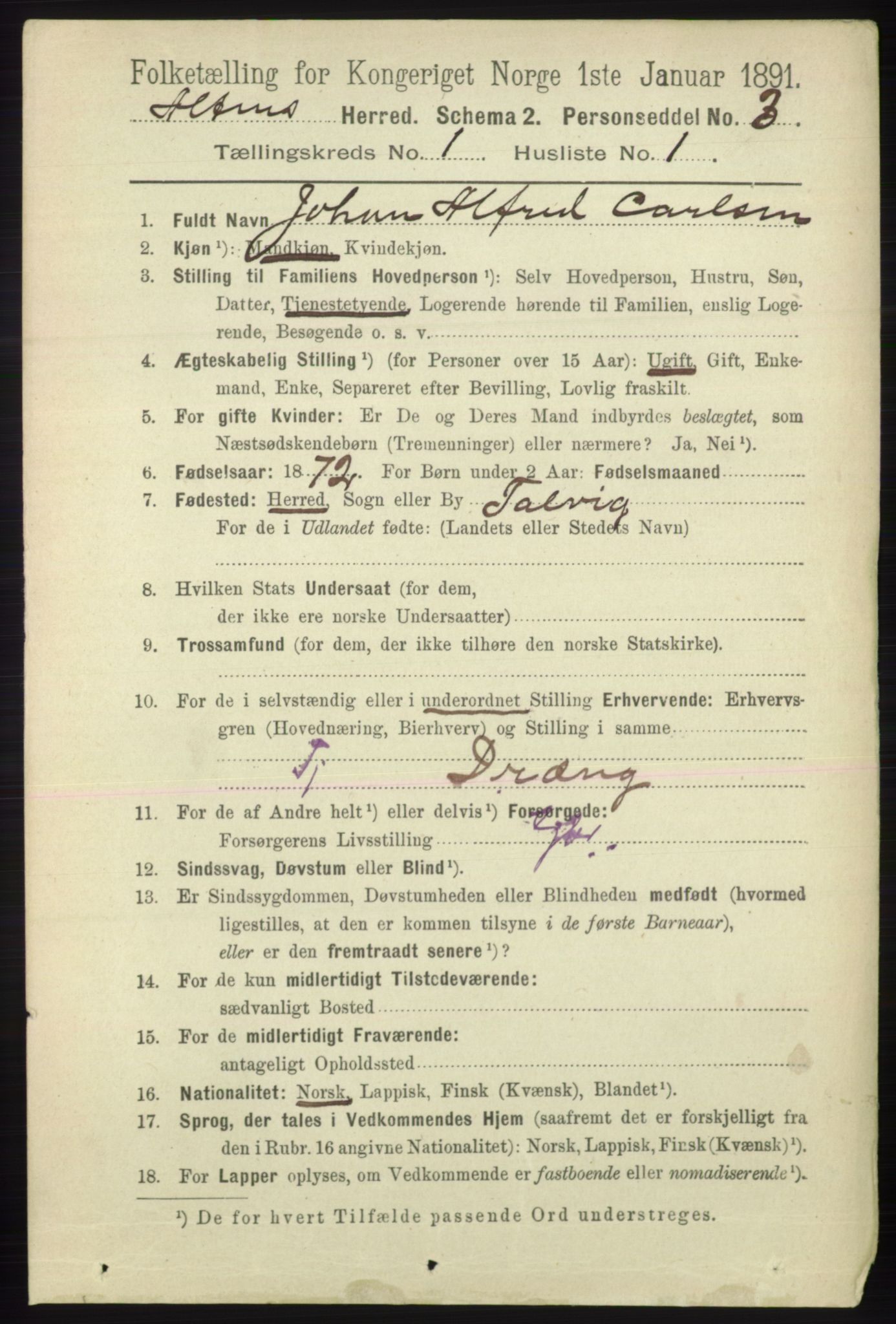 RA, 1891 census for 2012 Alta, 1891, p. 84