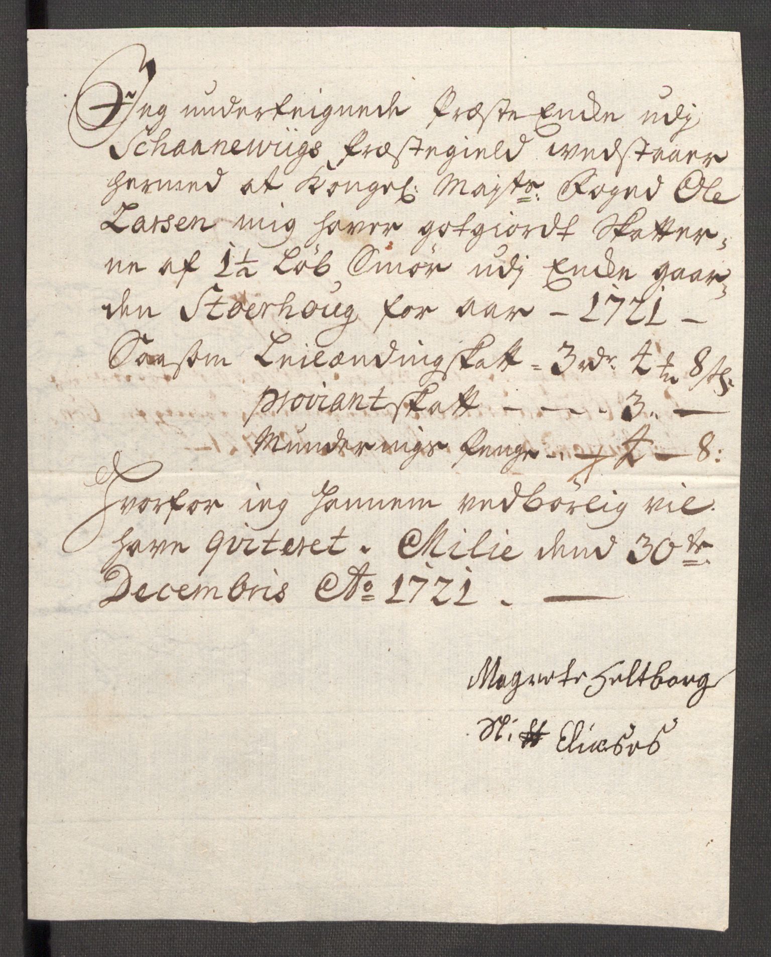 Rentekammeret inntil 1814, Reviderte regnskaper, Fogderegnskap, AV/RA-EA-4092/R48/L3000: Fogderegnskap Sunnhordland og Hardanger, 1721, p. 325