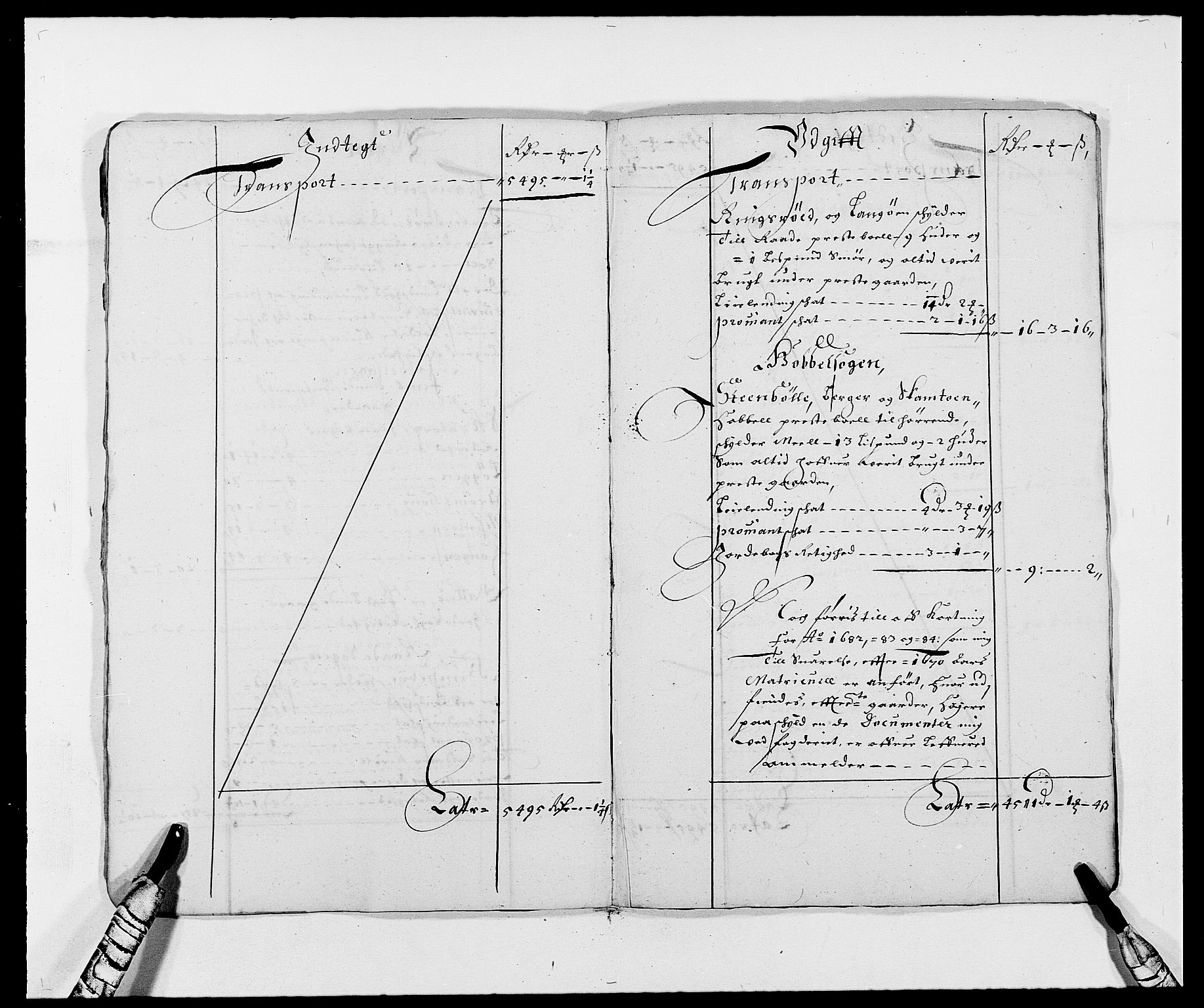 Rentekammeret inntil 1814, Reviderte regnskaper, Fogderegnskap, AV/RA-EA-4092/R02/L0103: Fogderegnskap Moss og Verne kloster, 1682-1684, p. 453