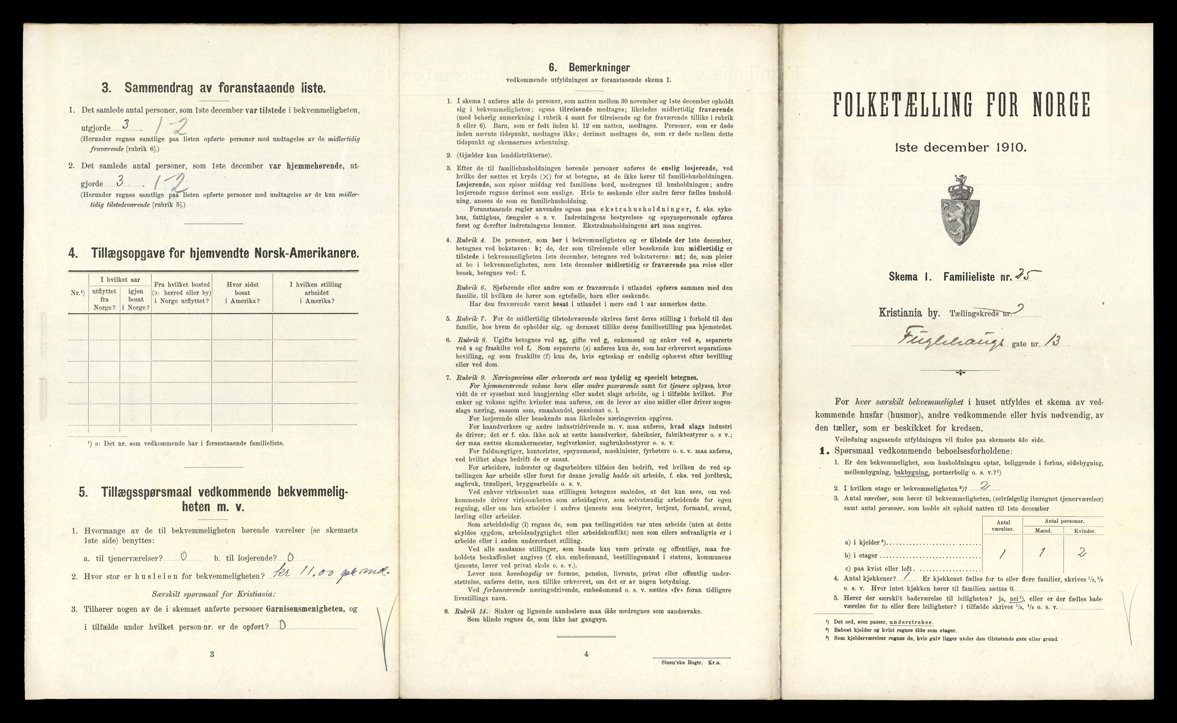 RA, 1910 census for Kristiania, 1910, p. 27727