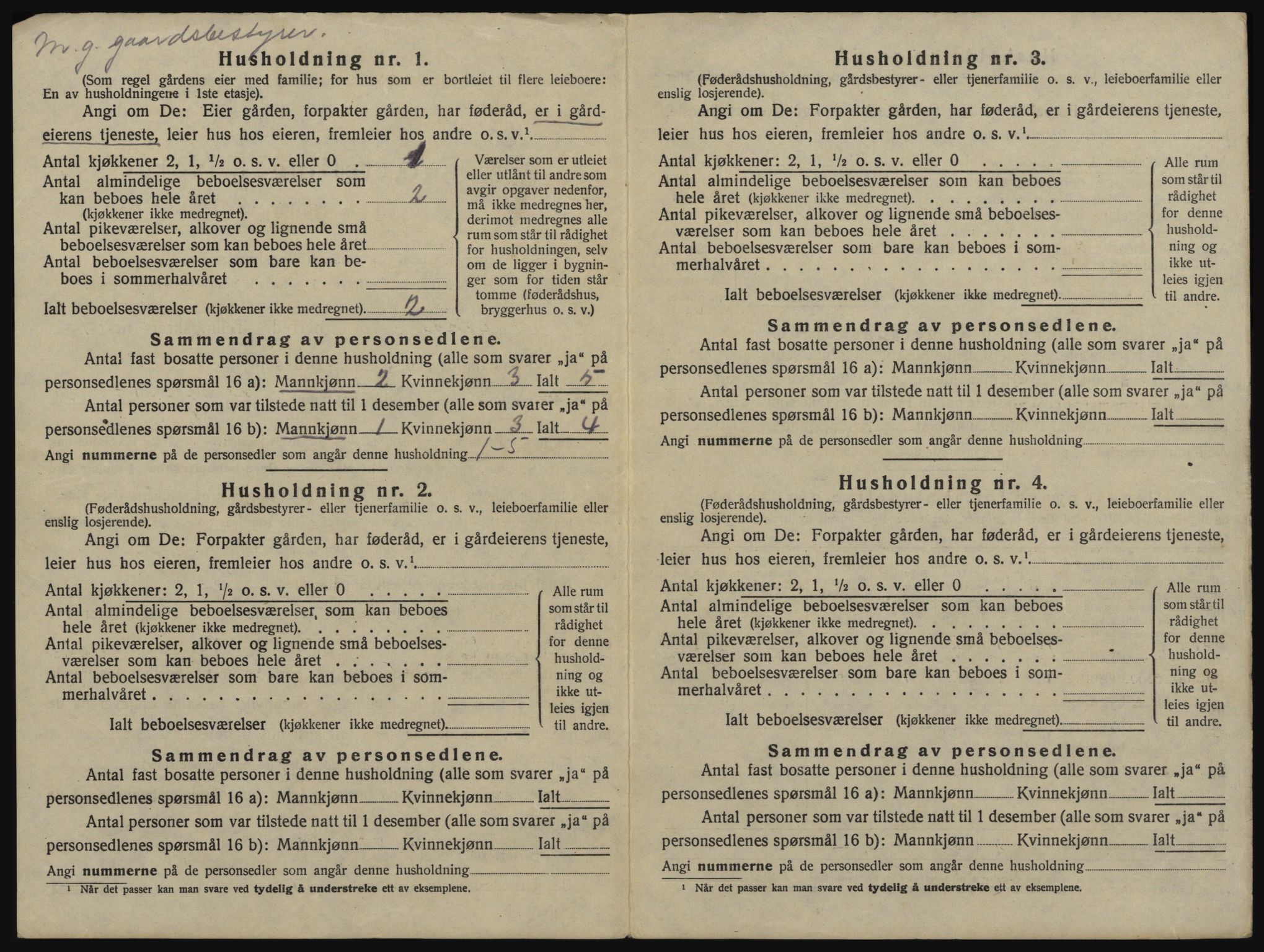 SAO, 1920 census for Bærum, 1920, p. 107