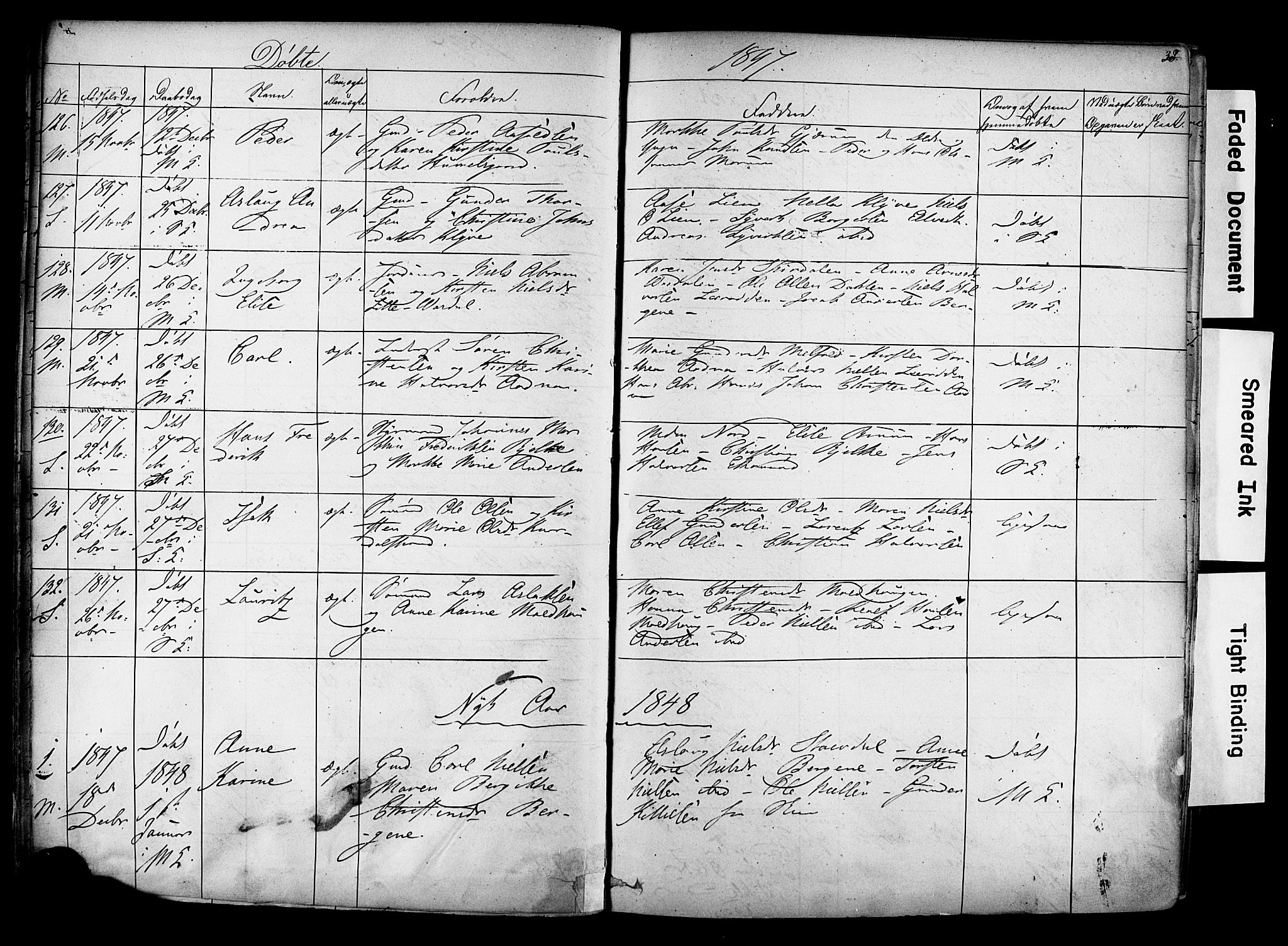 Solum kirkebøker, SAKO/A-306/F/Fa/L0006: Parish register (official) no. I 6, 1844-1855, p. 38