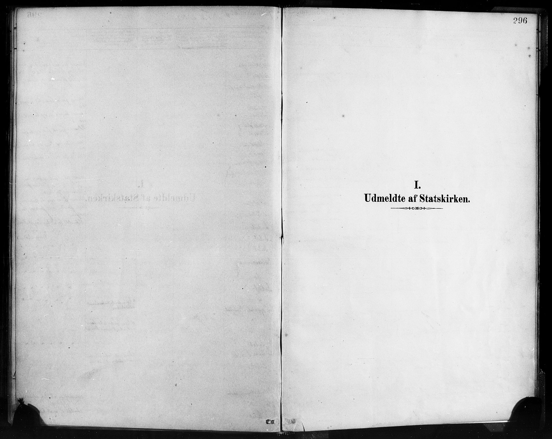 Sandviken Sokneprestembete, SAB/A-77601/H/Ha/L0004: Parish register (official) no. B 1, 1878-1891, p. 296