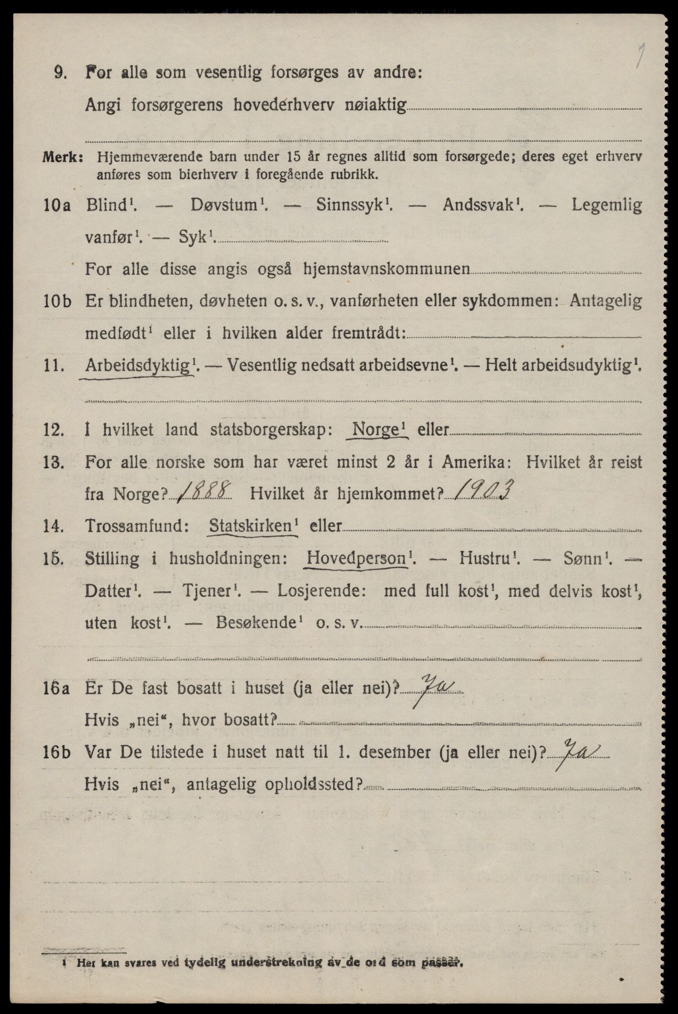 SAST, 1920 census for Finnøy, 1920, p. 667