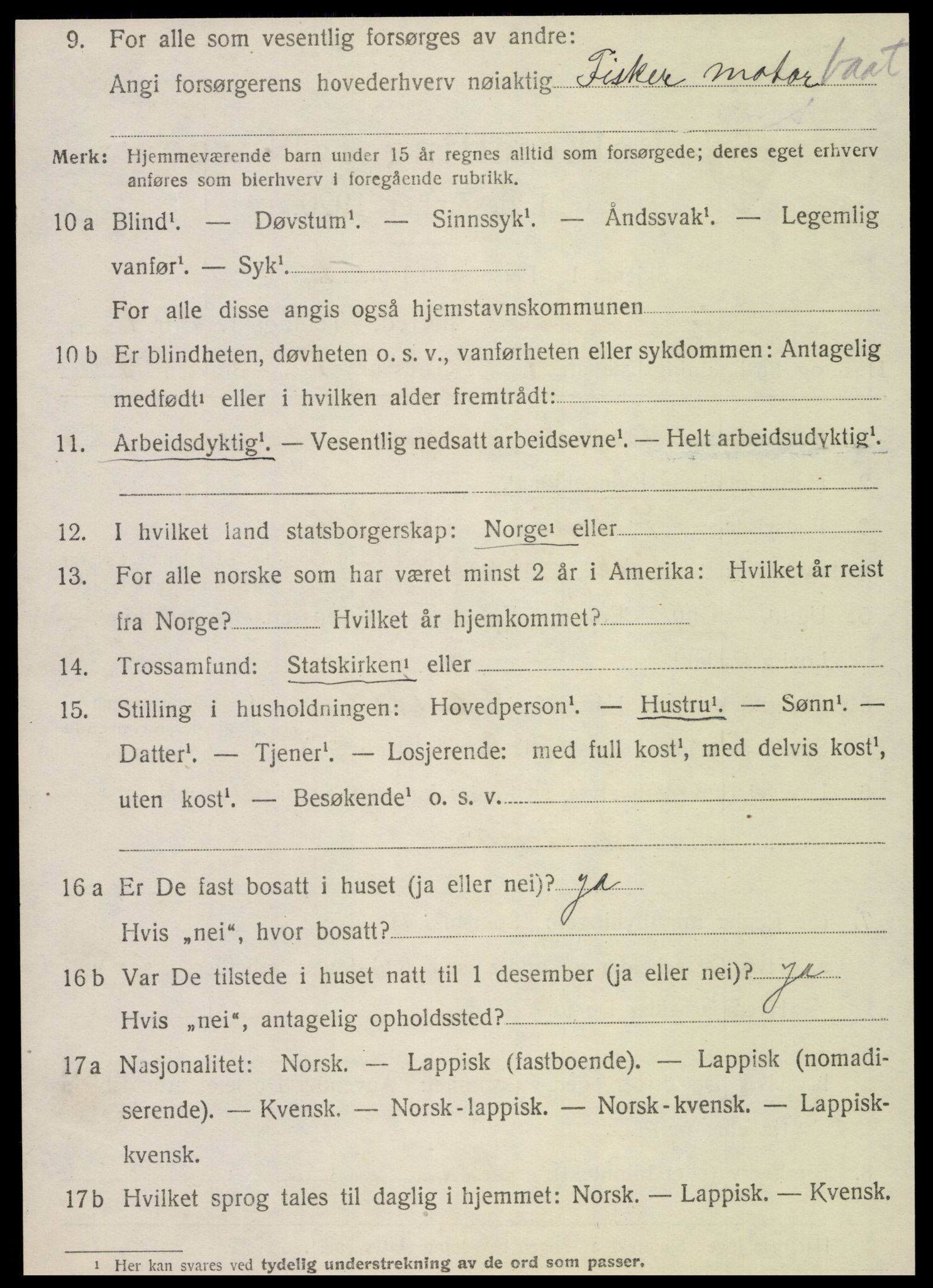 SAT, 1920 census for Herøy, 1920, p. 921