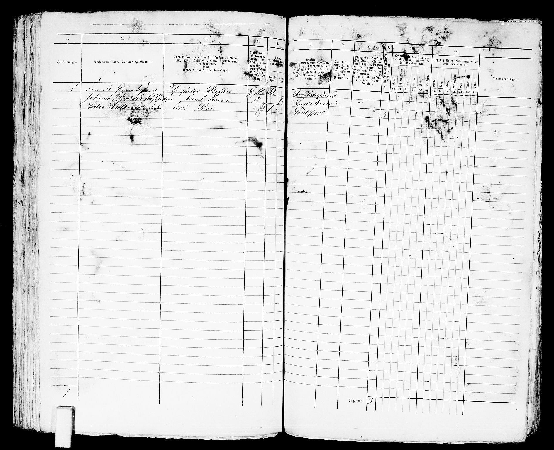 RA, 1865 census for Sandeherred/Sandefjord, 1865, p. 202