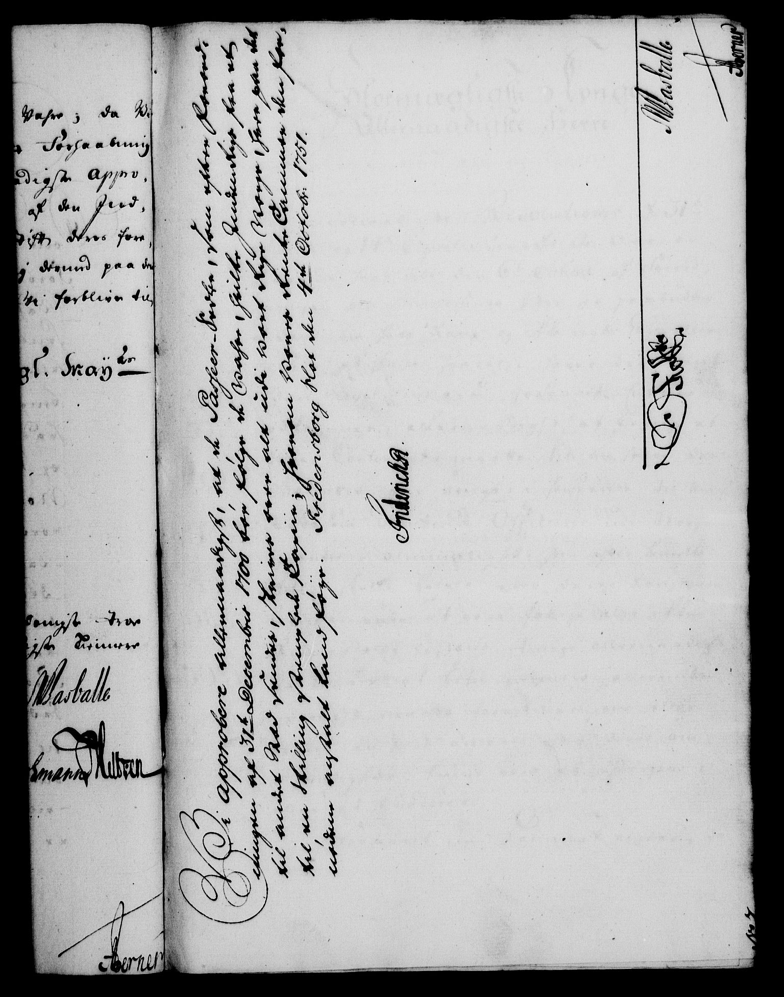 Rentekammeret, Kammerkanselliet, RA/EA-3111/G/Gf/Gfa/L0033: Norsk relasjons- og resolusjonsprotokoll (merket RK 52.33), 1751, p. 440