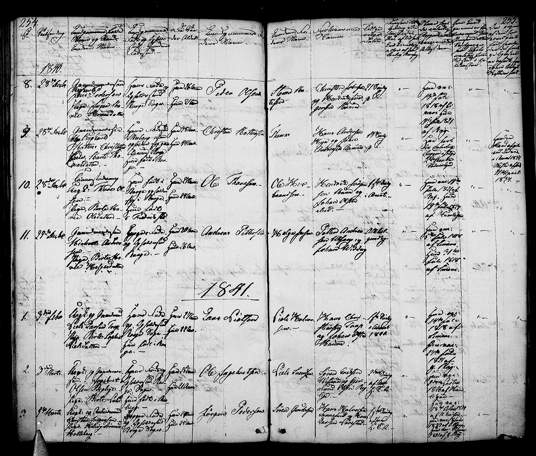 Borge prestekontor Kirkebøker, AV/SAO-A-10903/F/Fa/L0004: Parish register (official) no. I 4, 1836-1848, p. 254-255