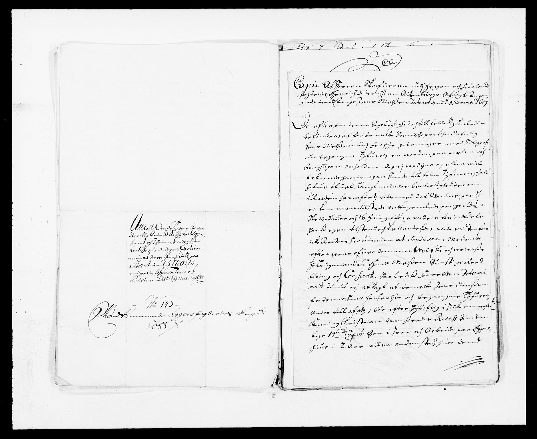 Rentekammeret inntil 1814, Reviderte regnskaper, Fogderegnskap, AV/RA-EA-4092/R08/L0424: Fogderegnskap Aker, 1682-1689, p. 267