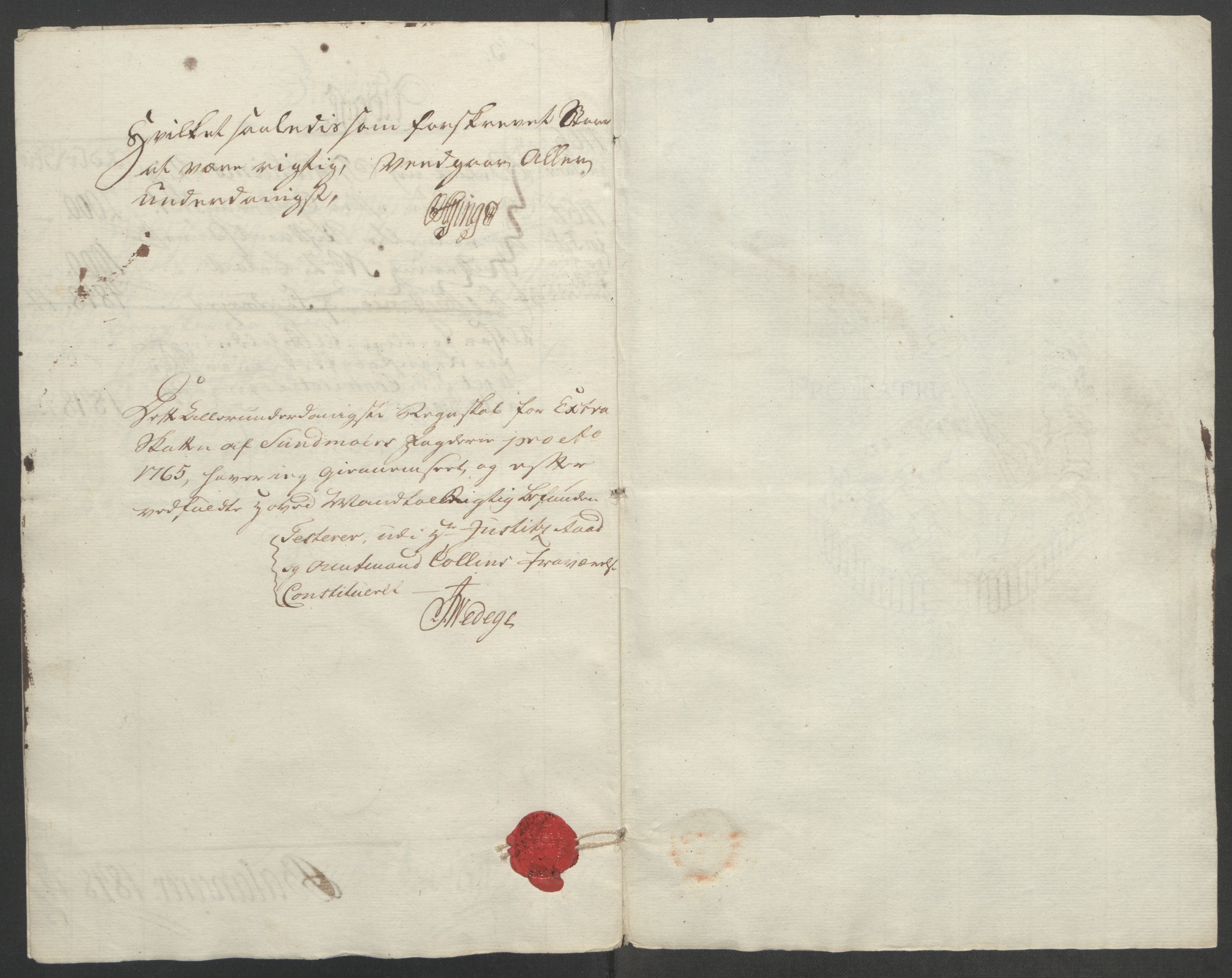 Rentekammeret inntil 1814, Reviderte regnskaper, Fogderegnskap, AV/RA-EA-4092/R54/L3645: Ekstraskatten Sunnmøre, 1762-1772, p. 61