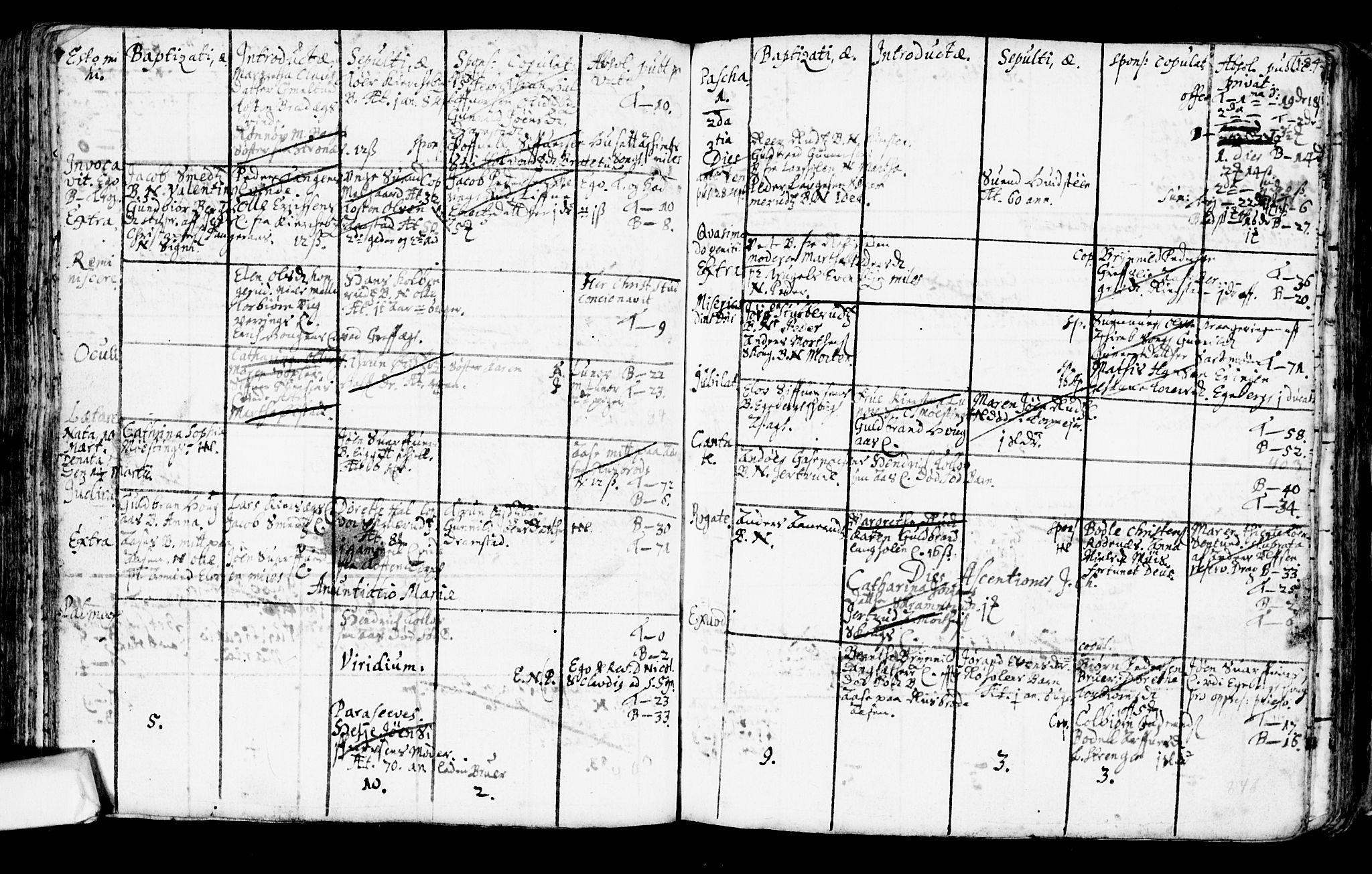 Trøgstad prestekontor Kirkebøker, SAO/A-10925/F/Fa/L0001: Parish register (official) no. I 1, 1645-1707, p. 184