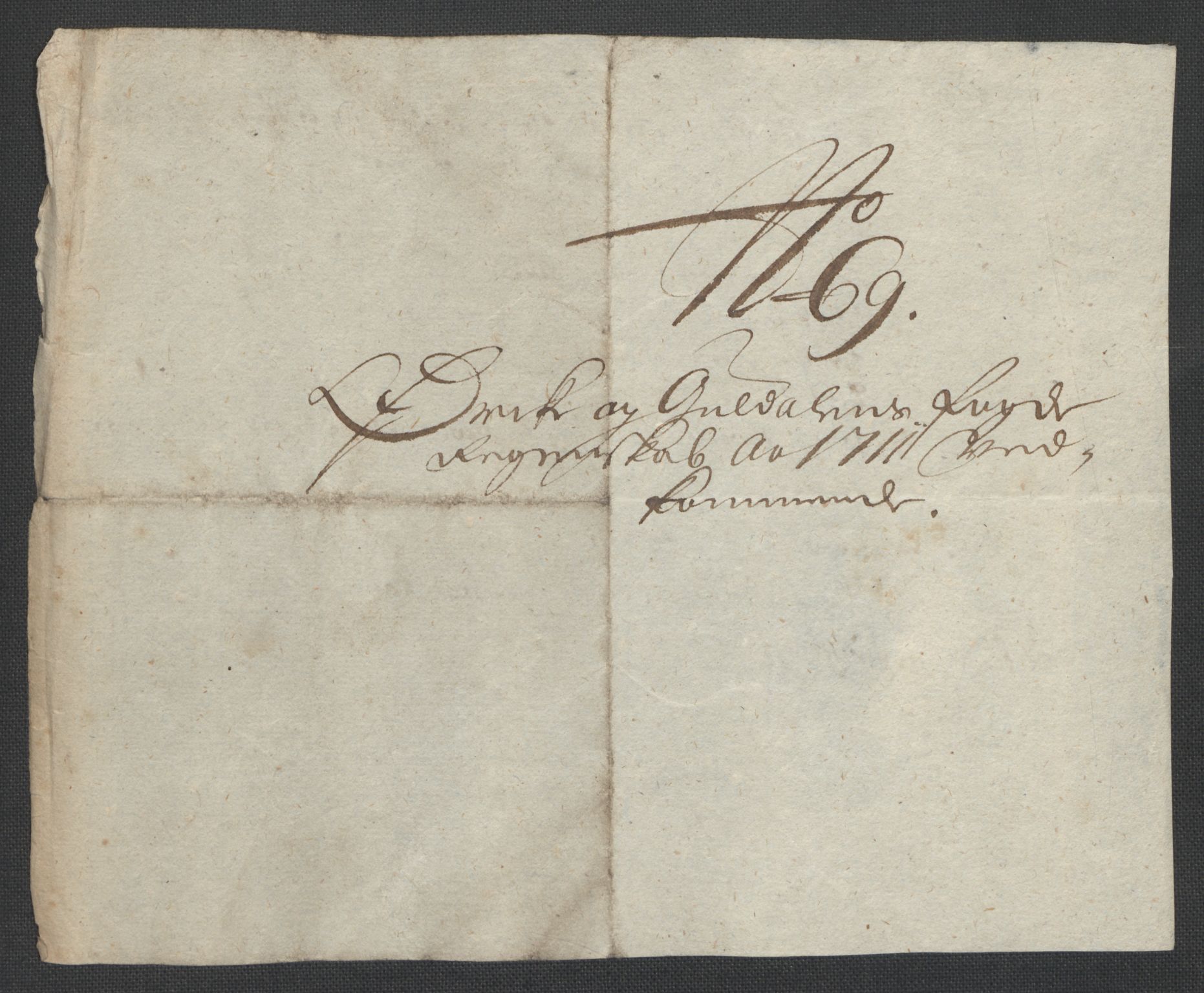 Rentekammeret inntil 1814, Reviderte regnskaper, Fogderegnskap, AV/RA-EA-4092/R60/L3962: Fogderegnskap Orkdal og Gauldal, 1711, p. 214