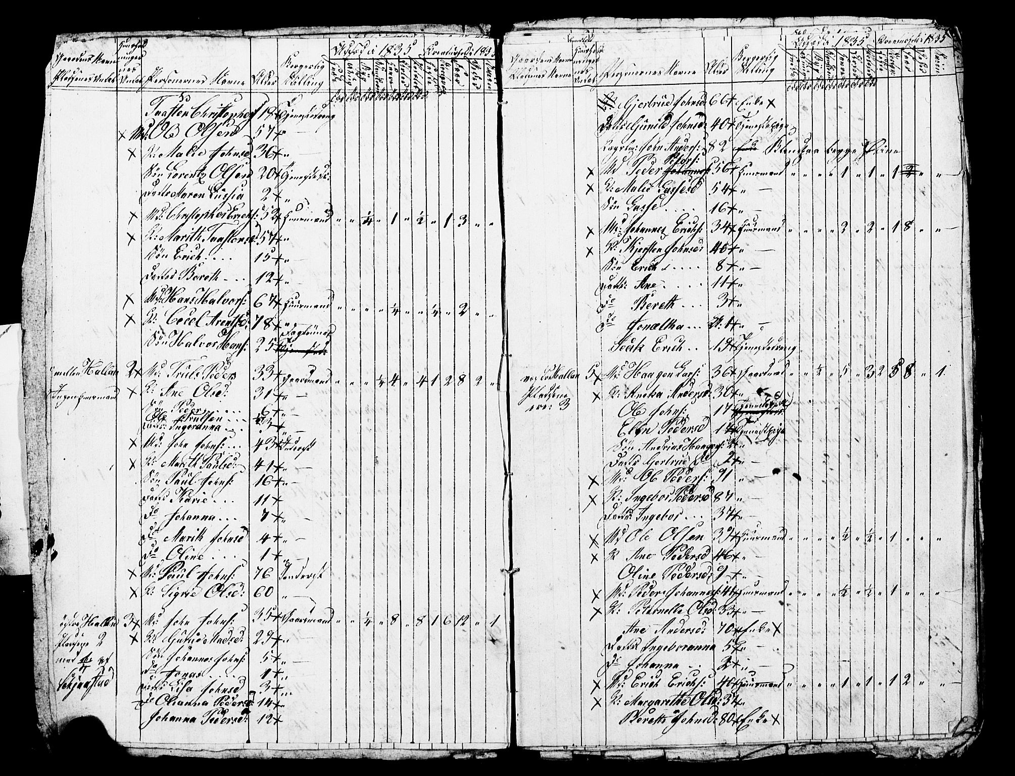 , Census 1835 for Skogn, 1835, p. 37