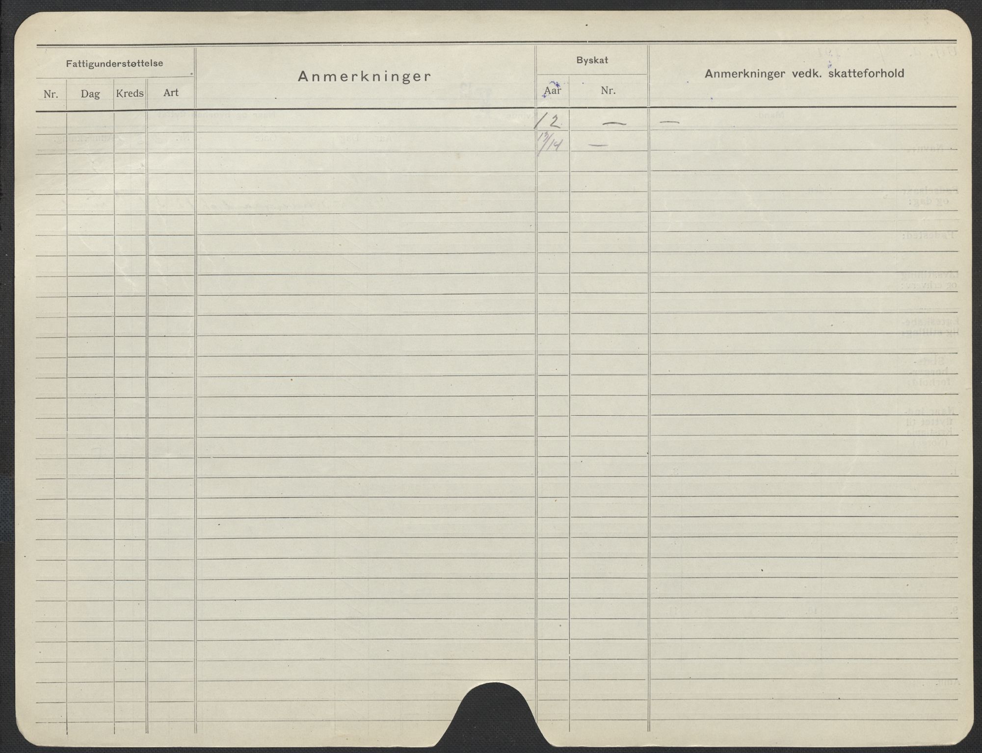 Oslo folkeregister, Registerkort, SAO/A-11715/F/Fa/Fac/L0014: Kvinner, 1906-1914, p. 1100b